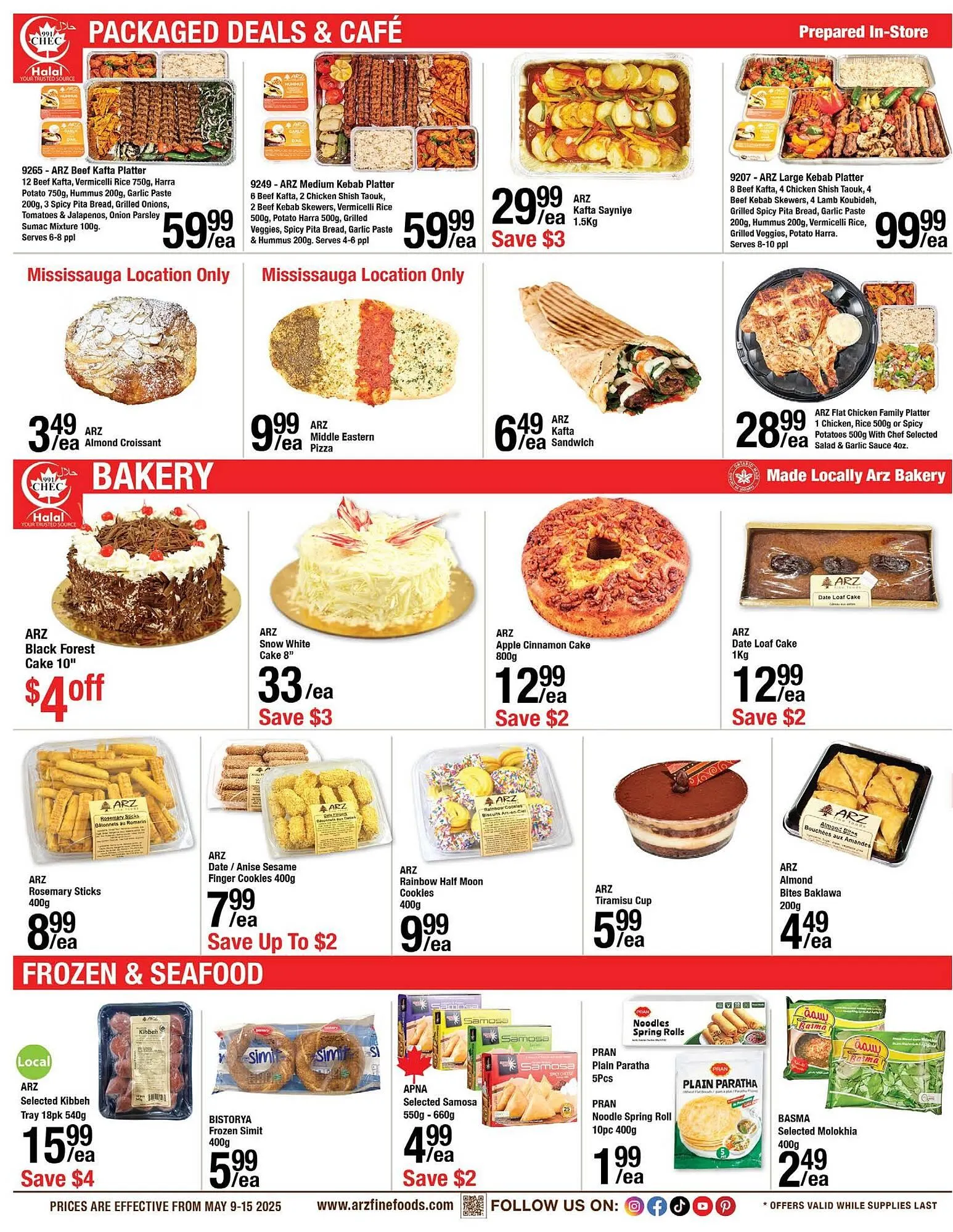 Arz Fine Foods flyer from May 9 to May 15 2025 - flyer page 2