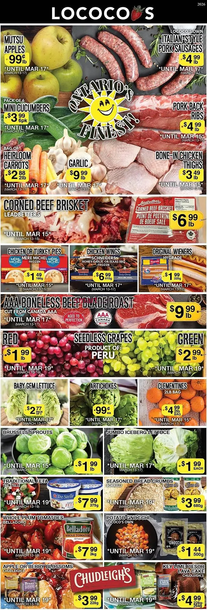 Lococo's flyer from March 13 to March 17 2026 - flyer page 1