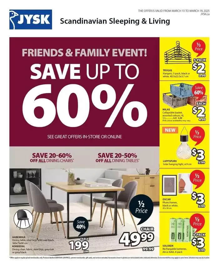 This week's offer Flyer from March 13 to March 19 2025 - flyer page 1