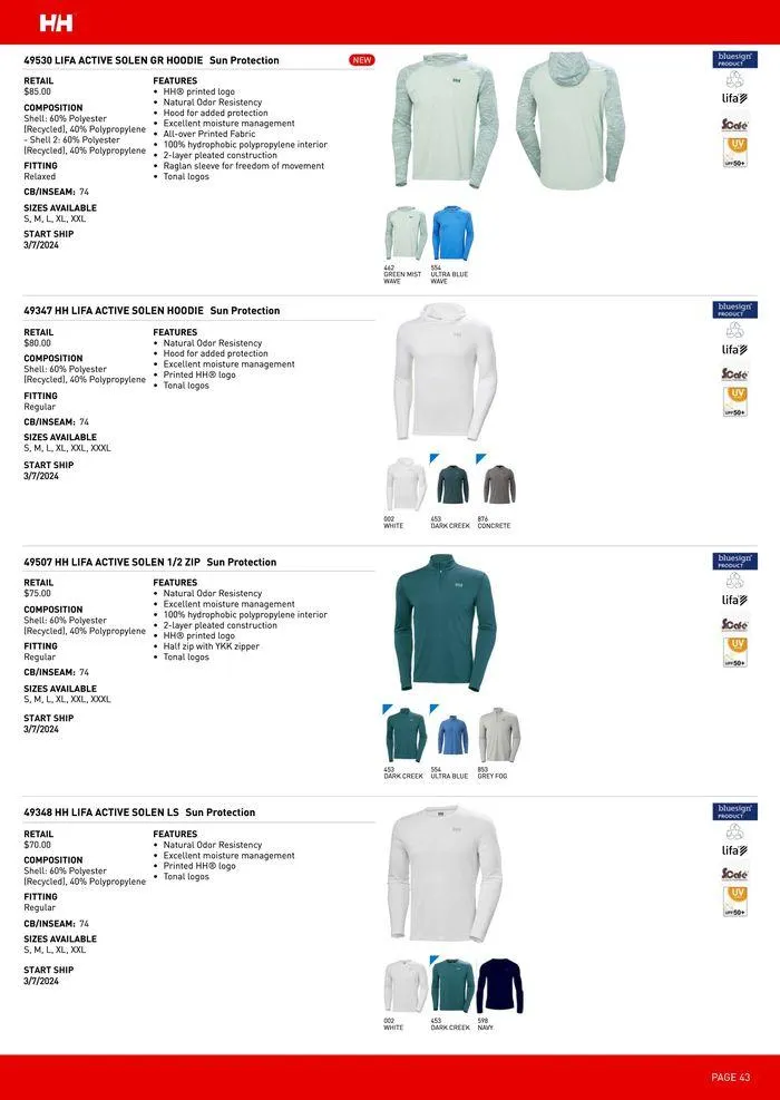 SS24 Buyer's Guide from July 20 to December 31 2024 - flyer page 43
