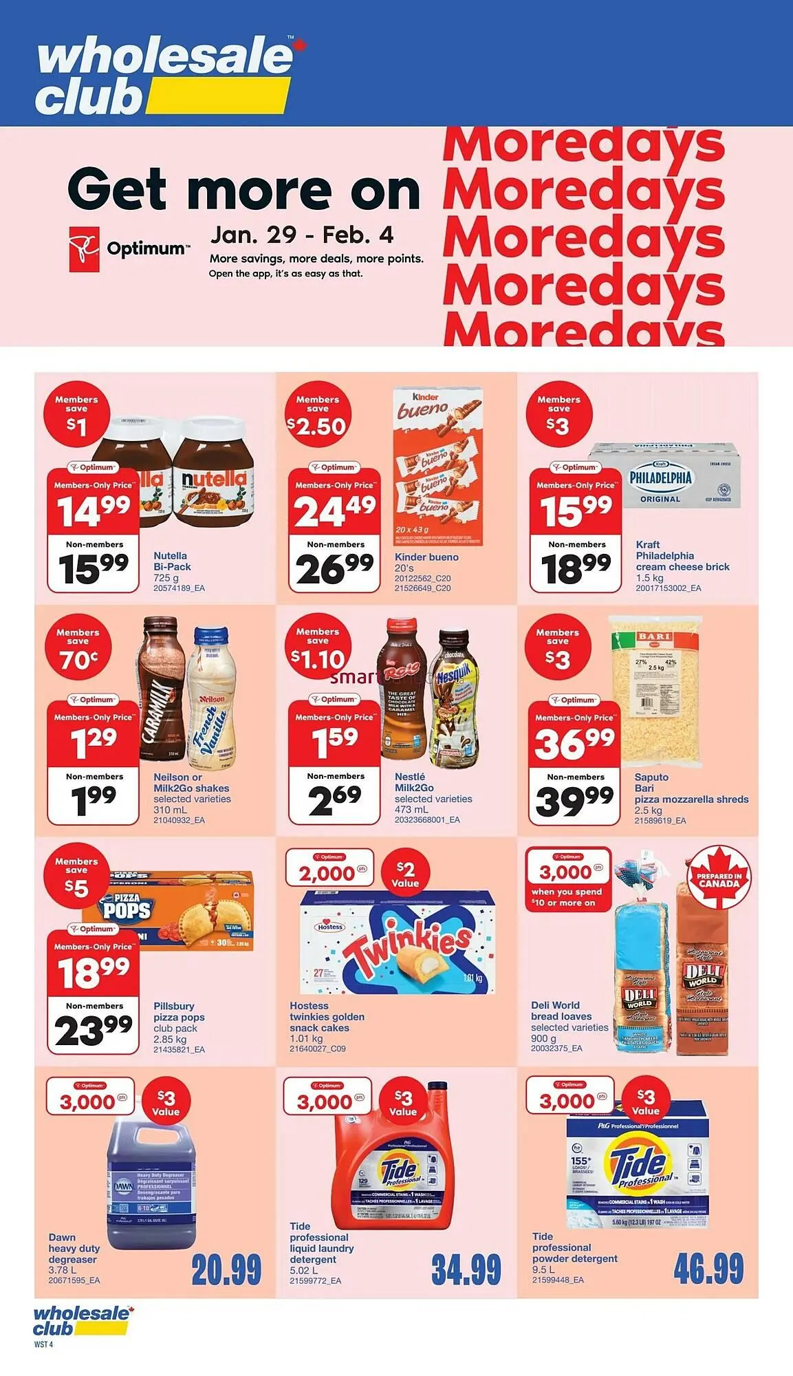 Wholesale Club flyer from January 29 to February 18 2026 - flyer page 4