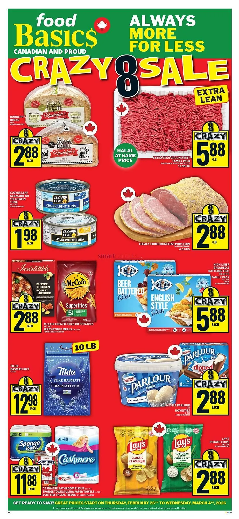 Food Basics flyer from February 26 to March 4 2026 - flyer page 1