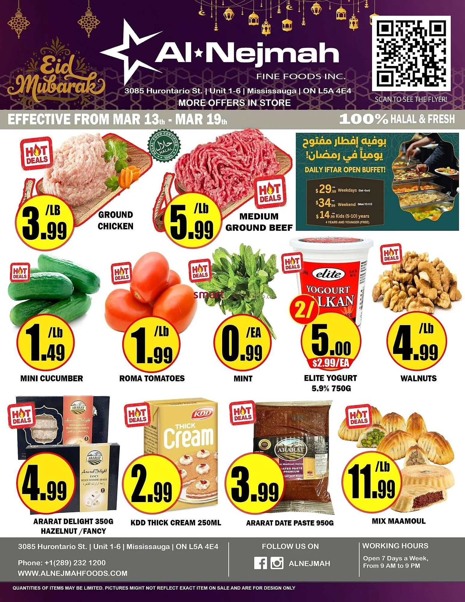 Alnejmah flyer from March 13 to March 19 2026 - flyer page 1