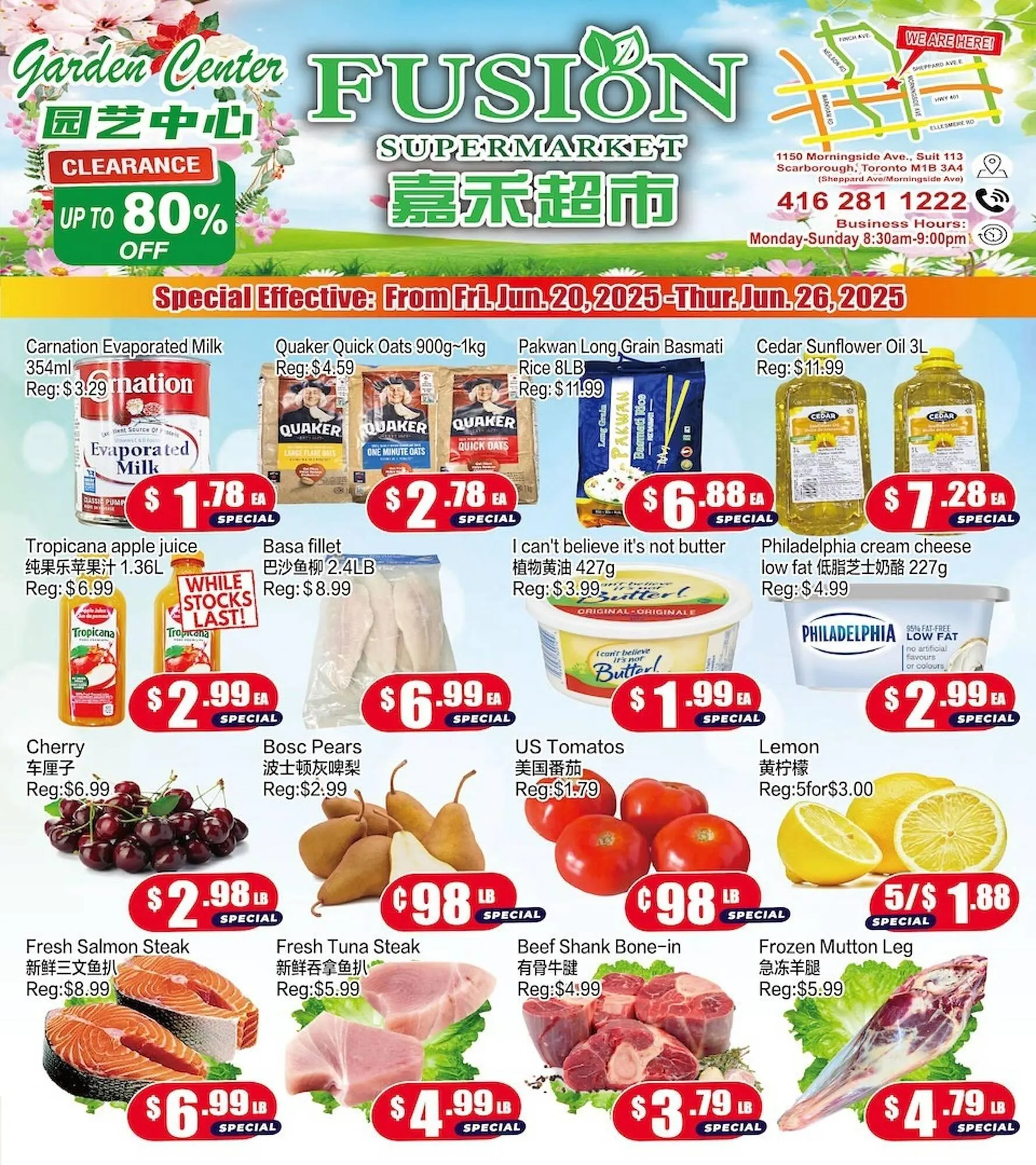 Fusion Supermarket flyer - 1