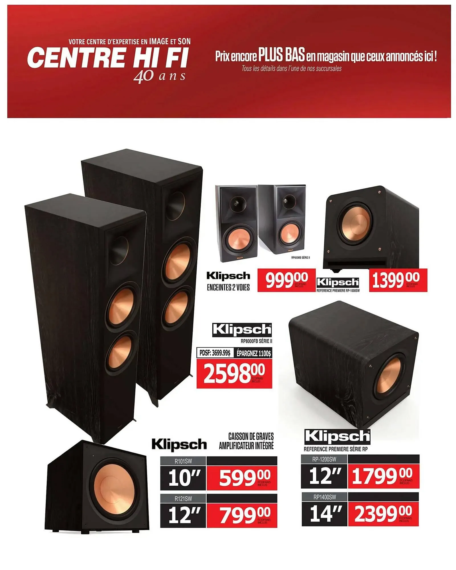 Centre Hi-Fi flyer from January 16 to January 22 2026 - flyer page 62