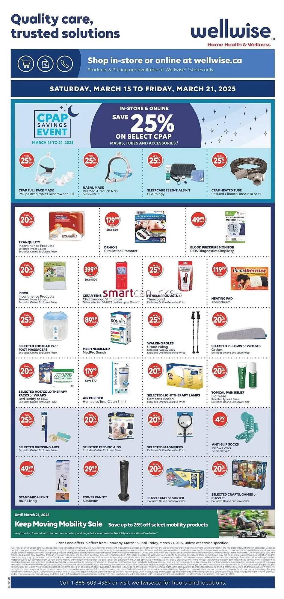 Shoppers Drug Mart flyer from March 15 to March 21 2025 - flyer page 1