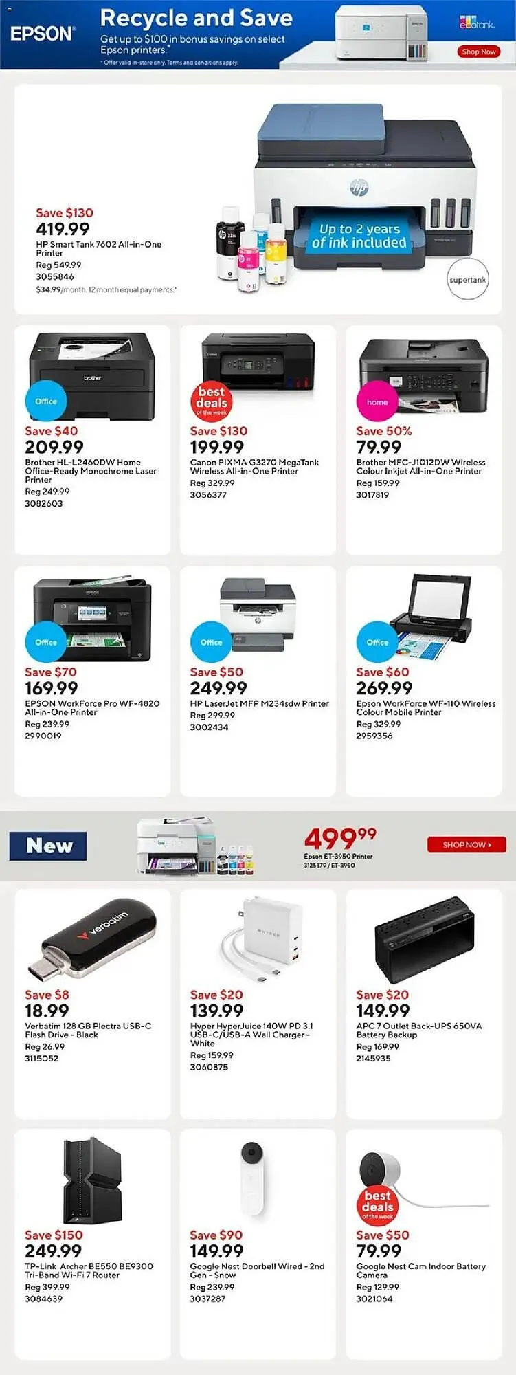 Staples flyer from July 18 to July 25 2025 - flyer page 11