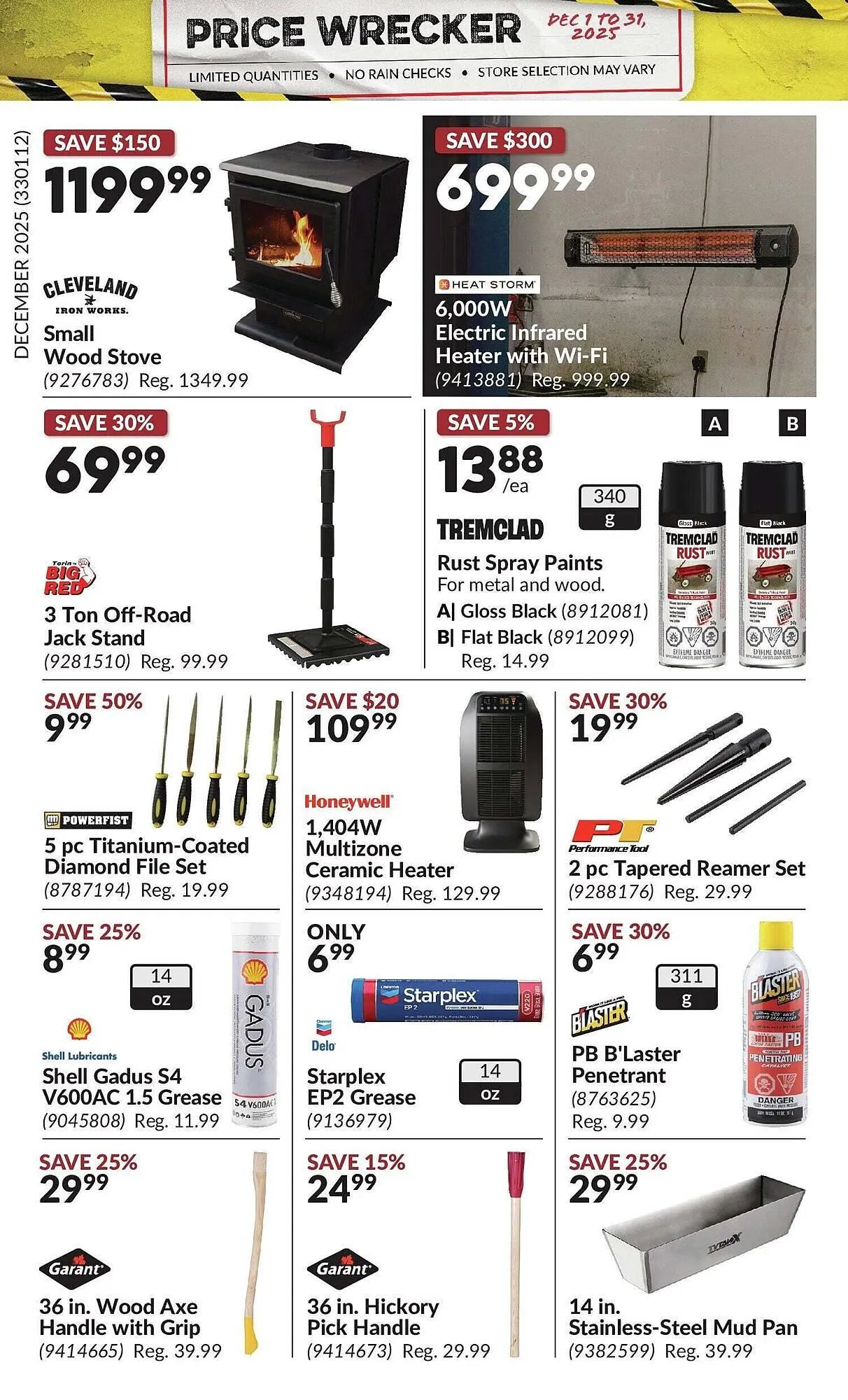 Princess Auto flyer from December 1 to January 1 2026 - flyer page 28