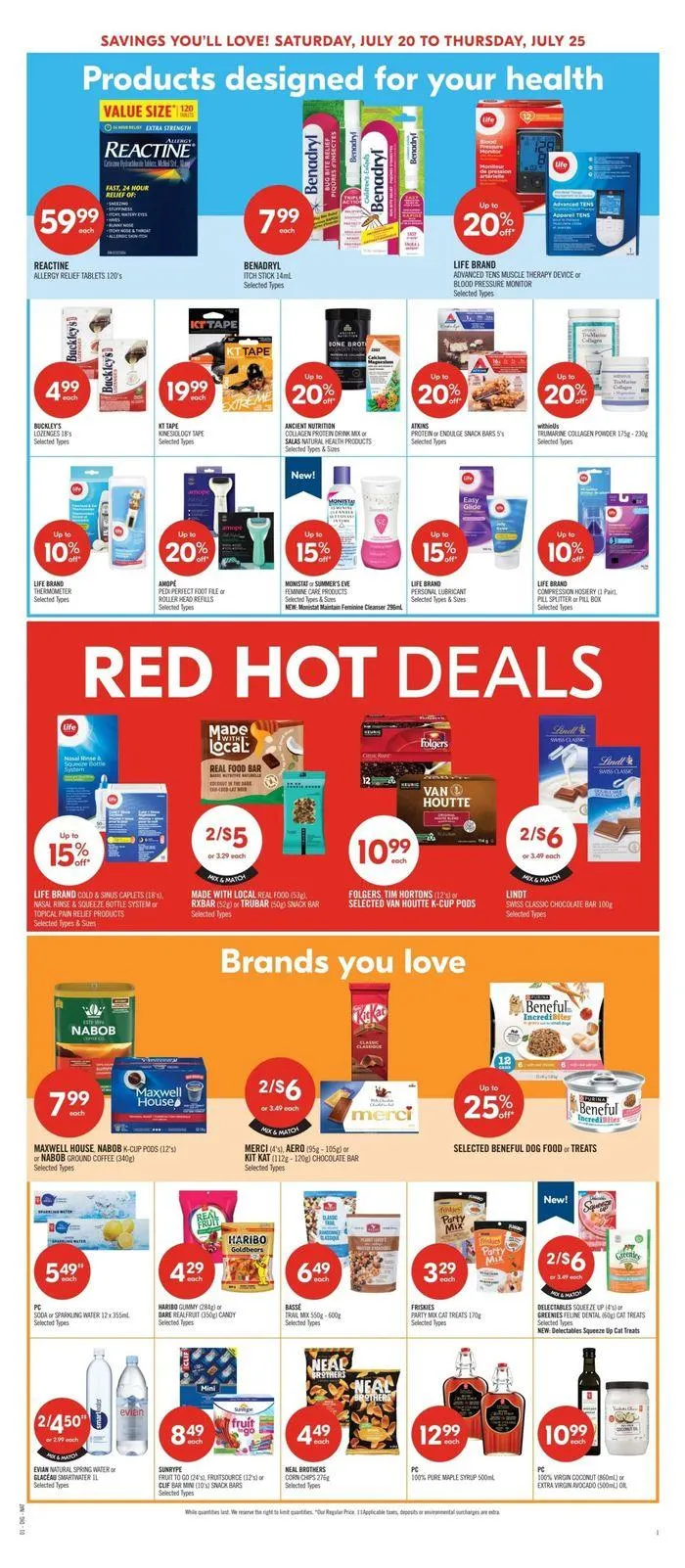 Our best offers for you from July 20 to July 25 2024 - flyer page 20