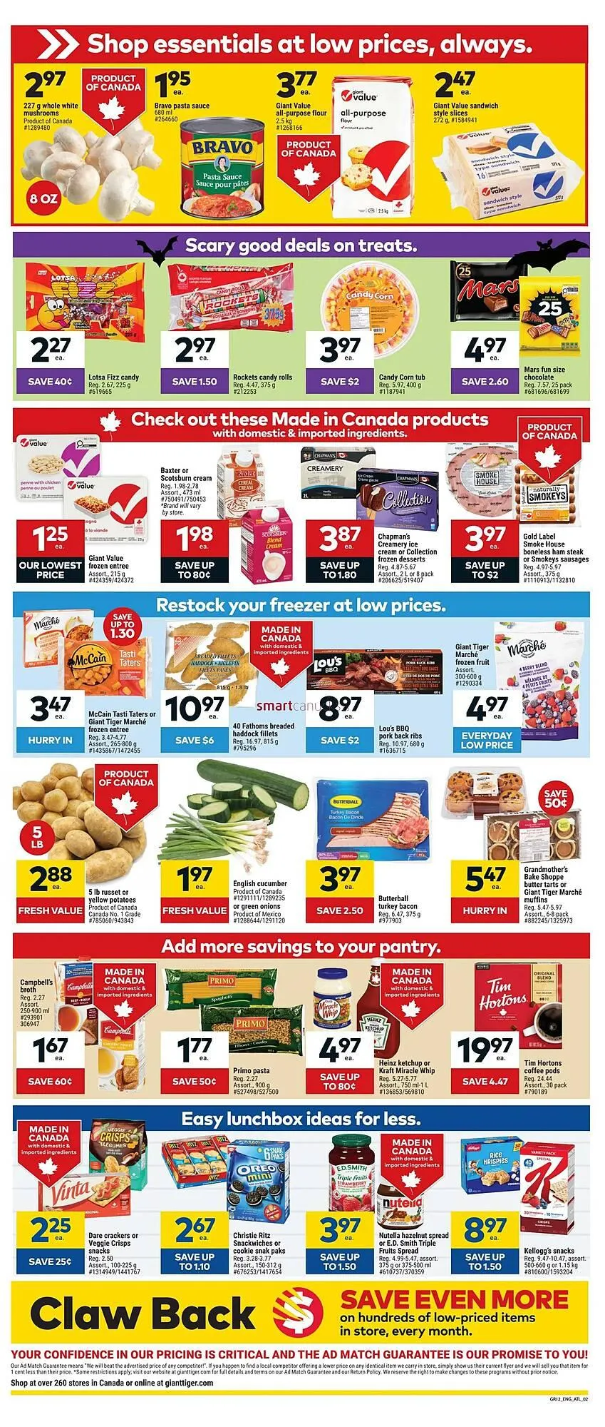 Giant Tiger flyer from October 22 to October 28 2025 - flyer page 2