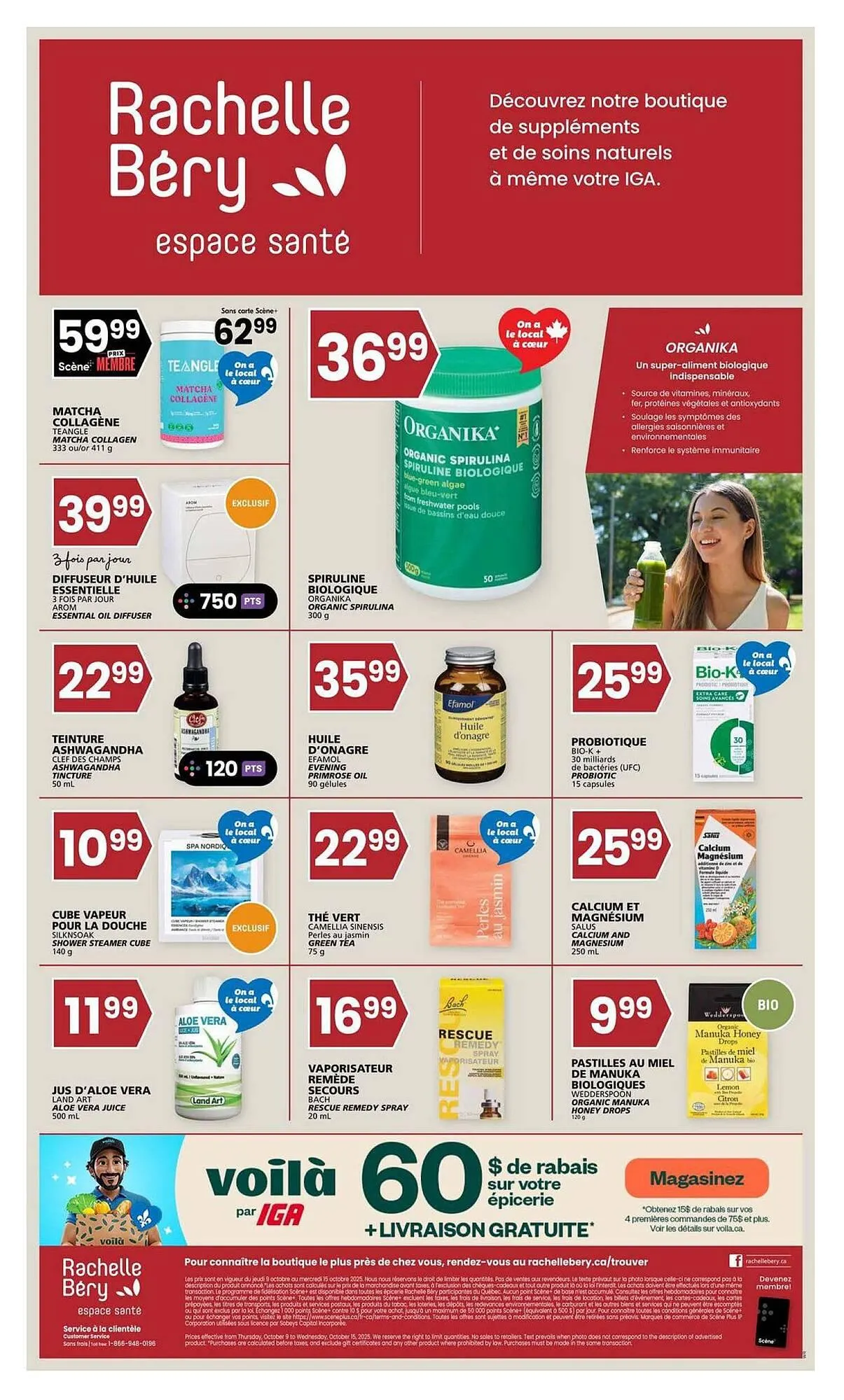 Rachelle-Bery Pharmacy flyer from October 8 to October 15 2025 - flyer page 1