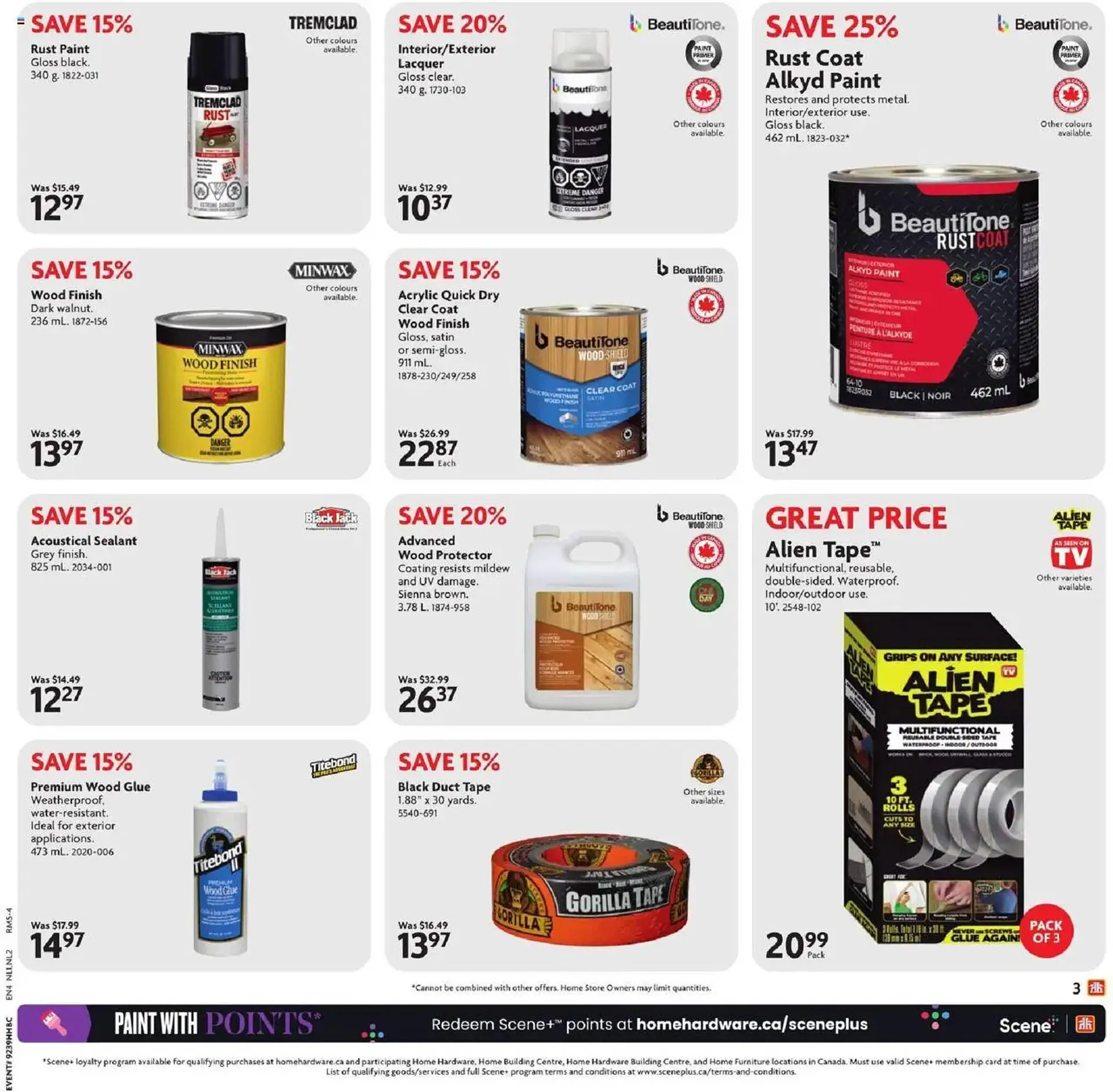 Home Hardware flyer from September 25 to October 9 2025 - flyer page 4