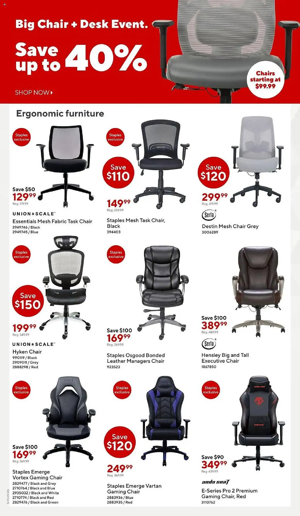 Staples flyer from November 7 to November 20 2025 - flyer page 8