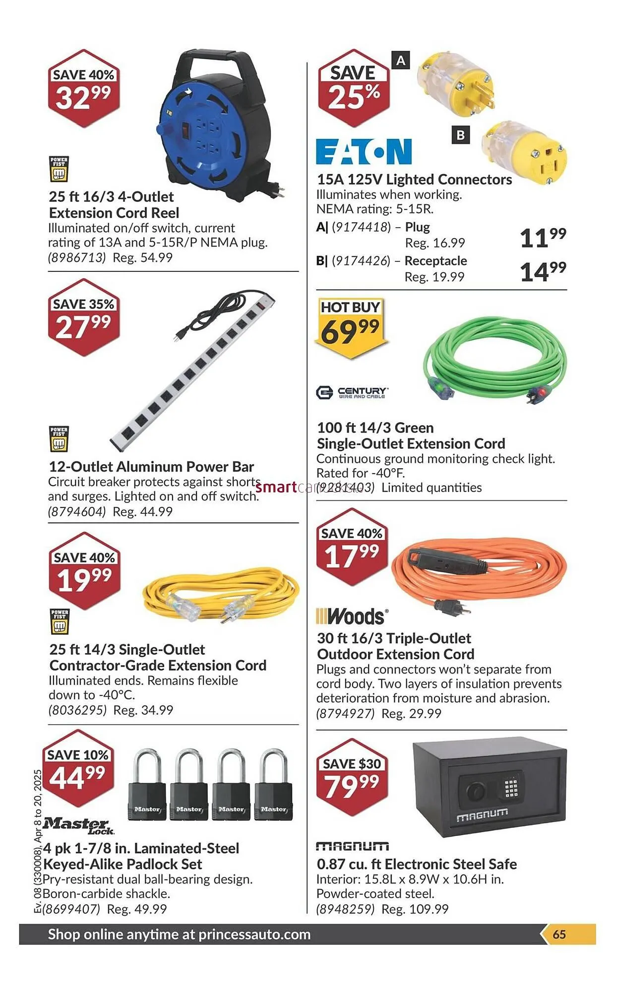 Princess Auto flyer from April 6 to April 12 2025 - flyer page 71
