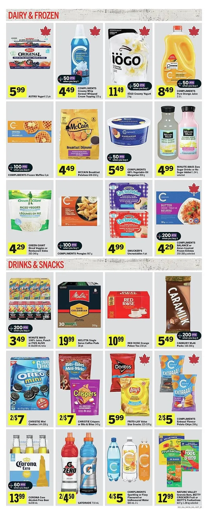IGA flyer from December 31 to February 1 2026 - flyer page 5