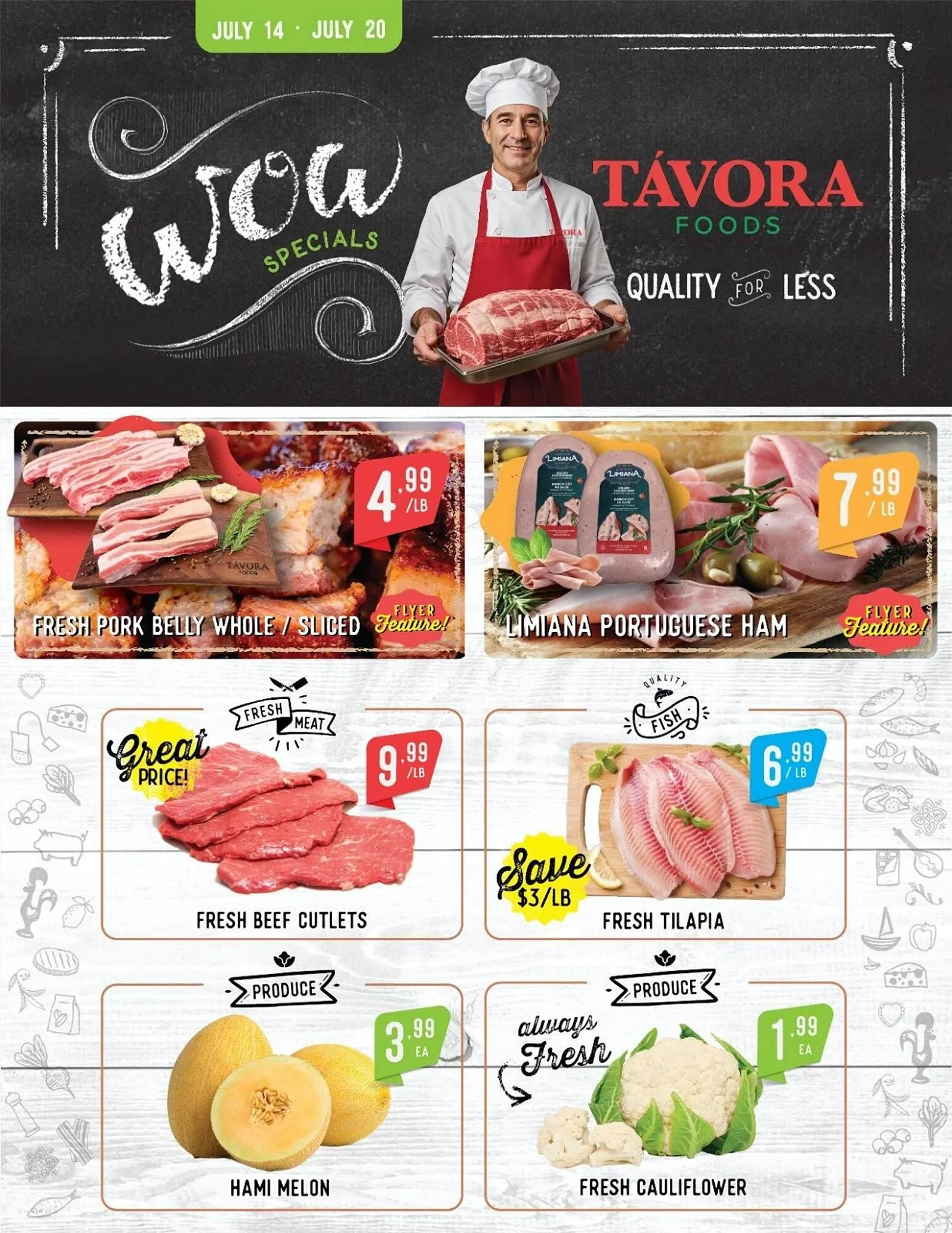 Tavora Foods flyer - 1