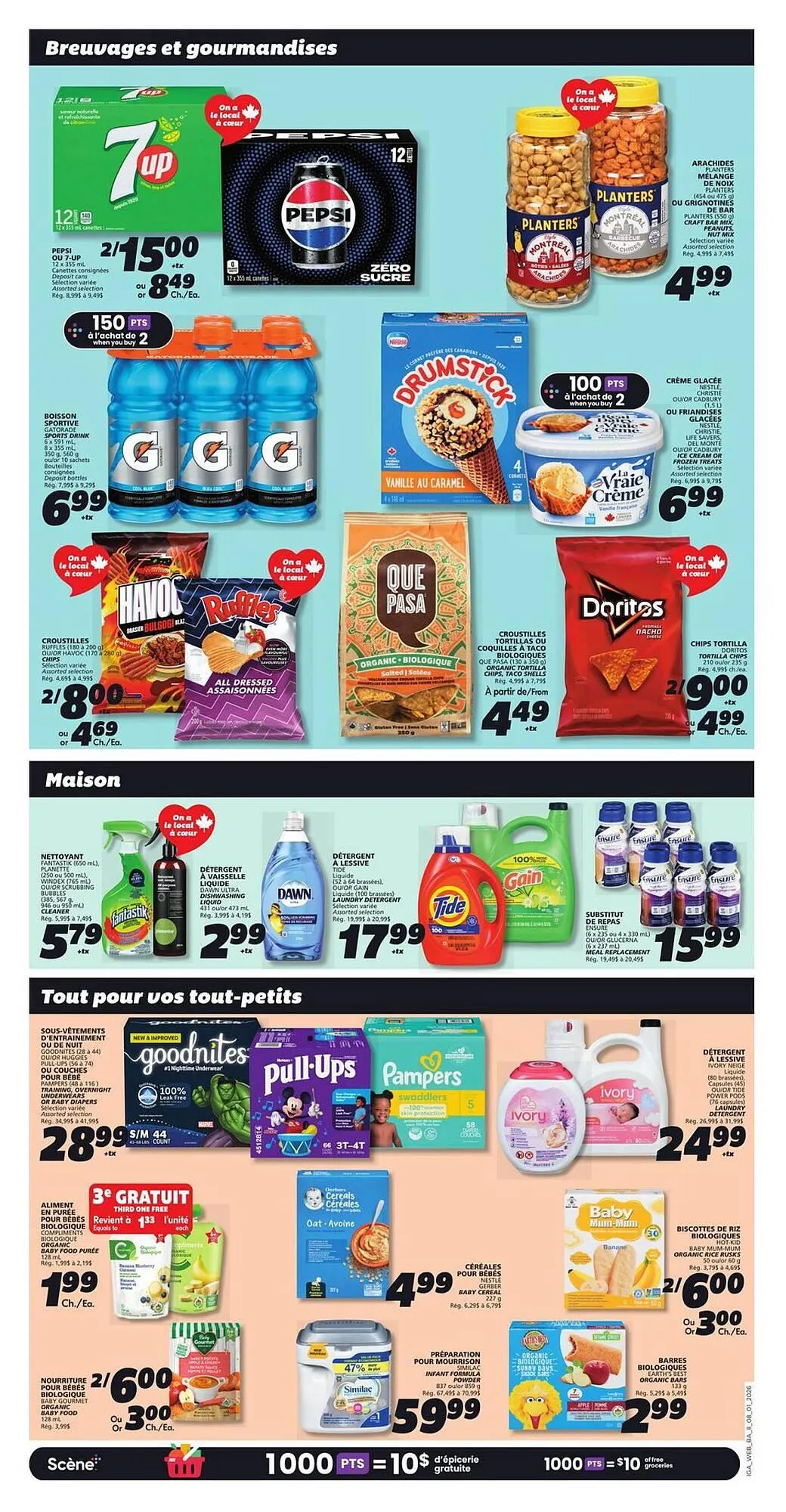 IGA flyer from January 8 to January 14 2026 - flyer page 10