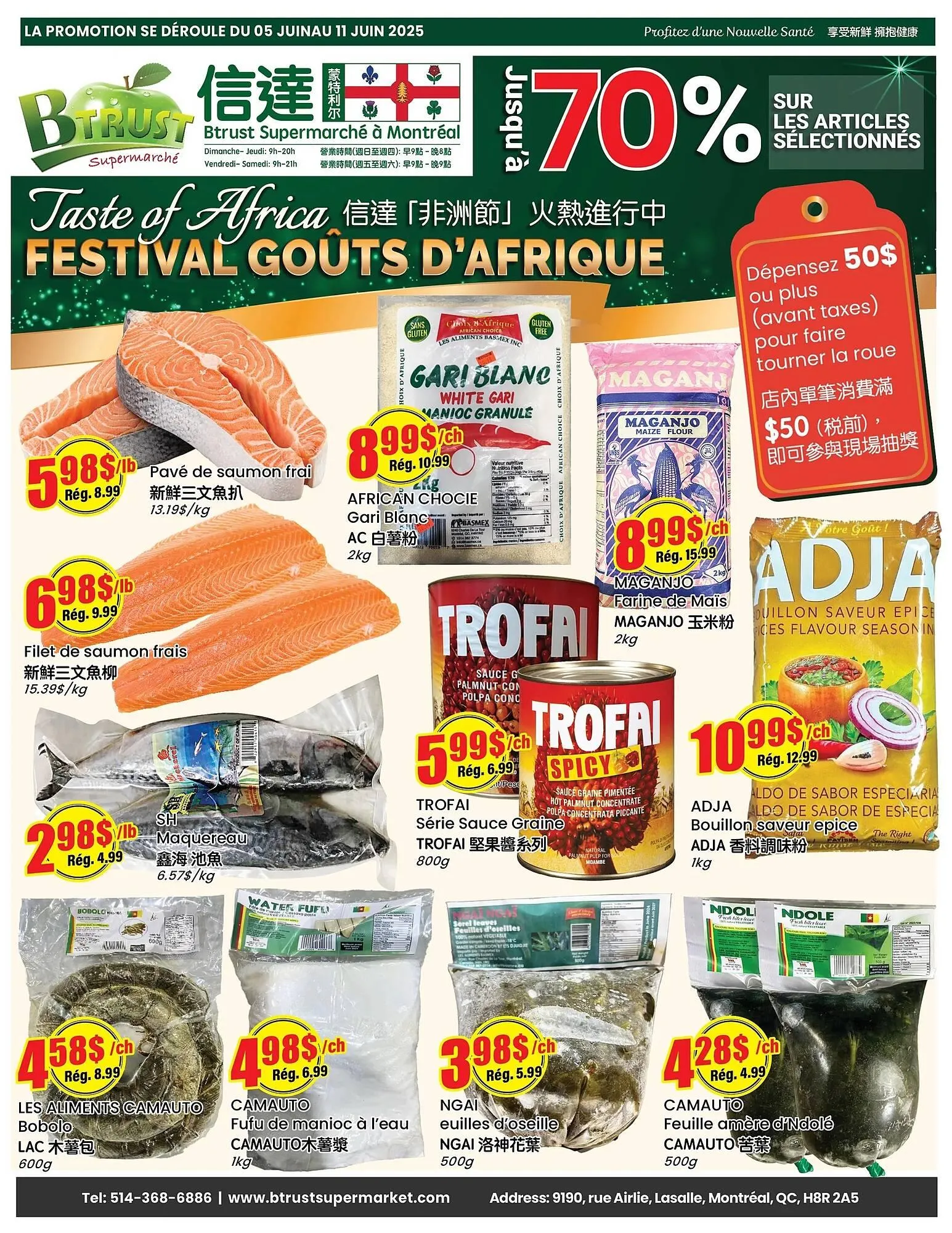 Btrust Supermarket flyer - 1