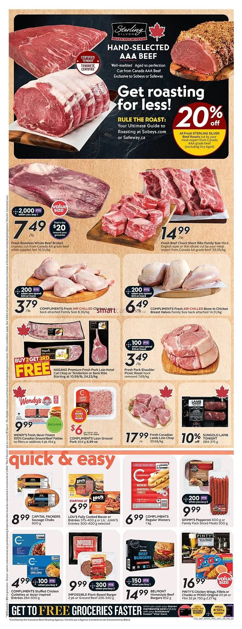 Safeway flyer from October 16 to October 22 2025 - flyer page 8