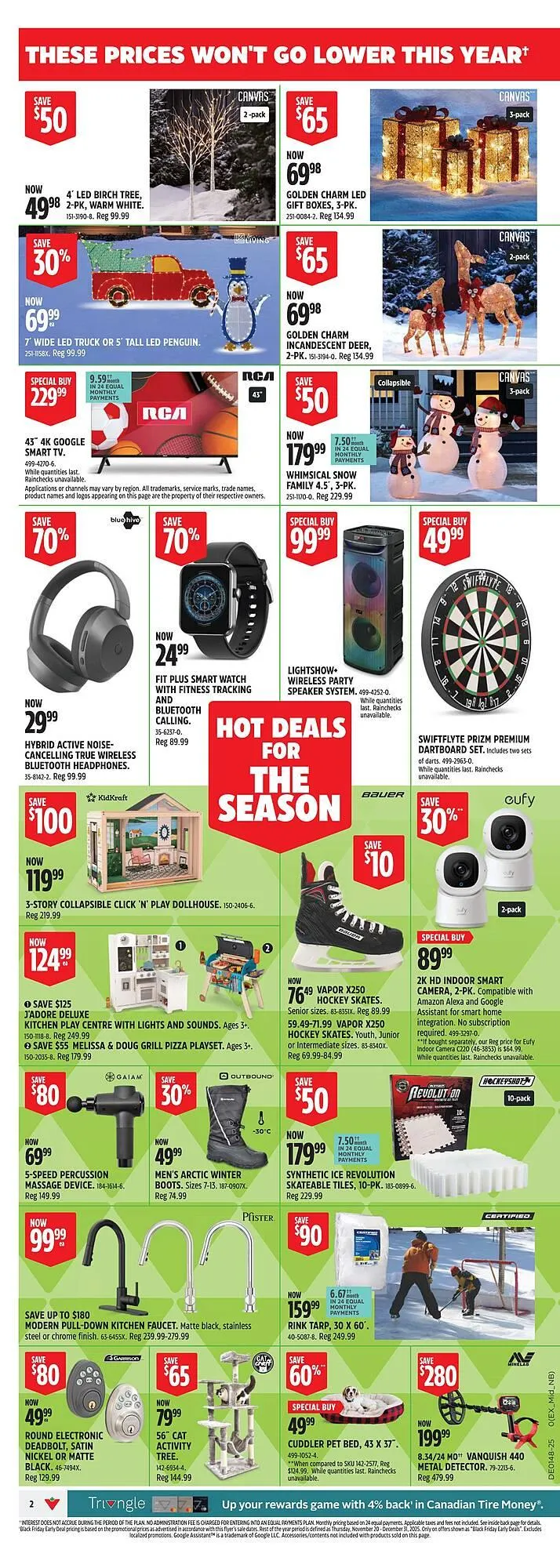 Canadian Tire flyer from November 20 to November 26 2025 - flyer page 2