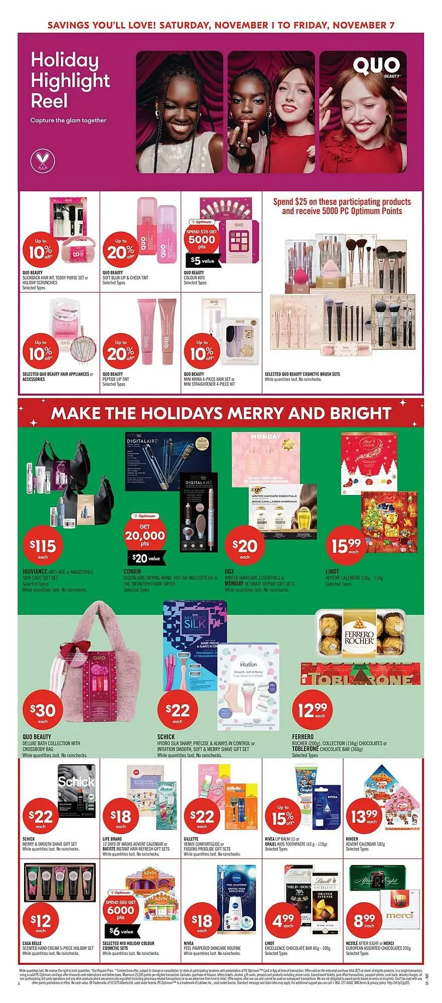 Shoppers Drug Mart flyer from October 31 to November 6 2025 - flyer page 14