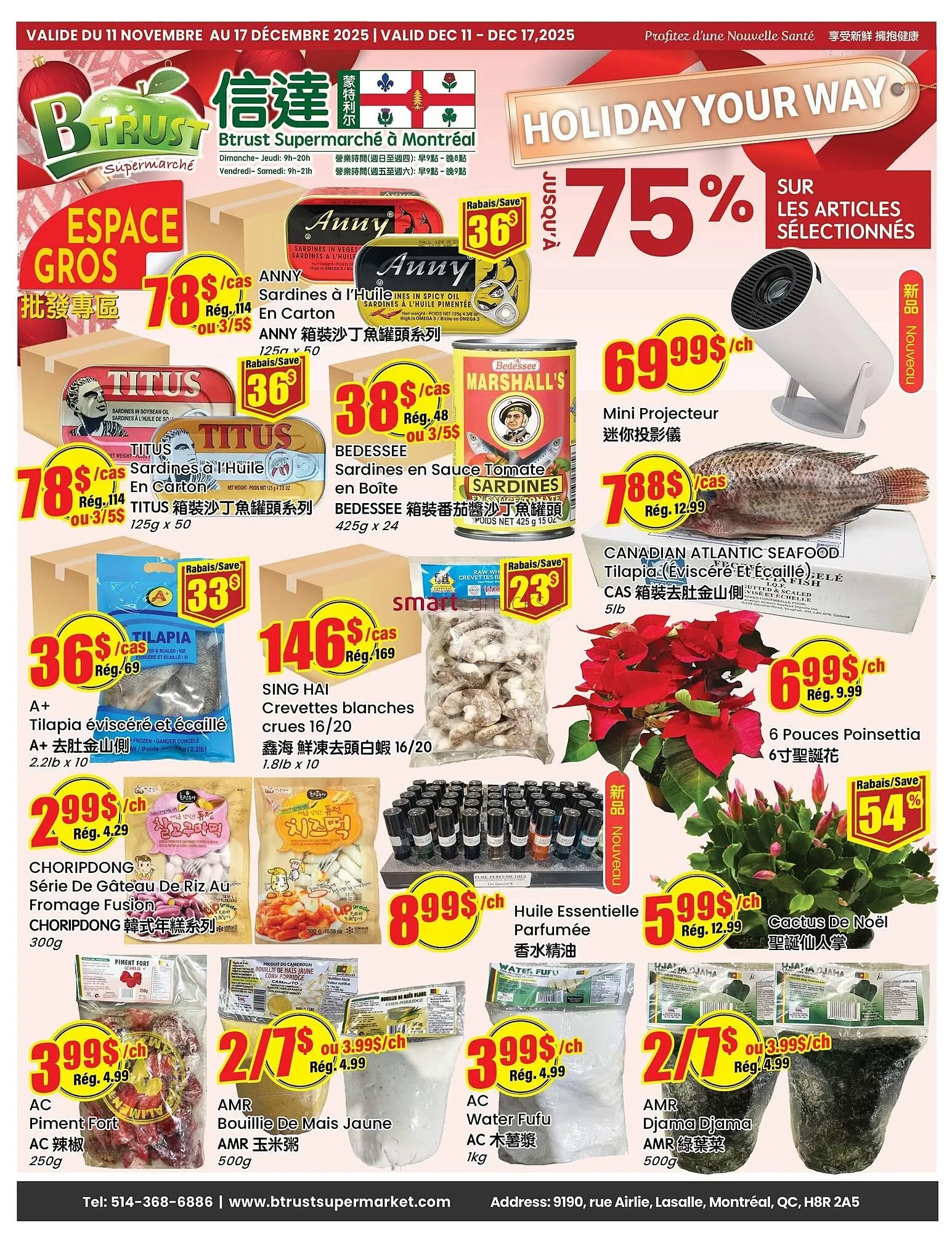 Btrust Supermarket flyer from December 11 to December 17 2025 - flyer page 1