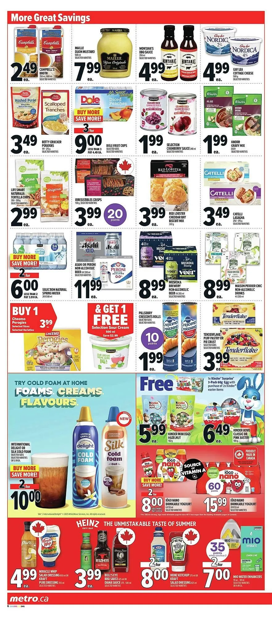 Metro flyer from April 9 to April 16 2025 - flyer page 16