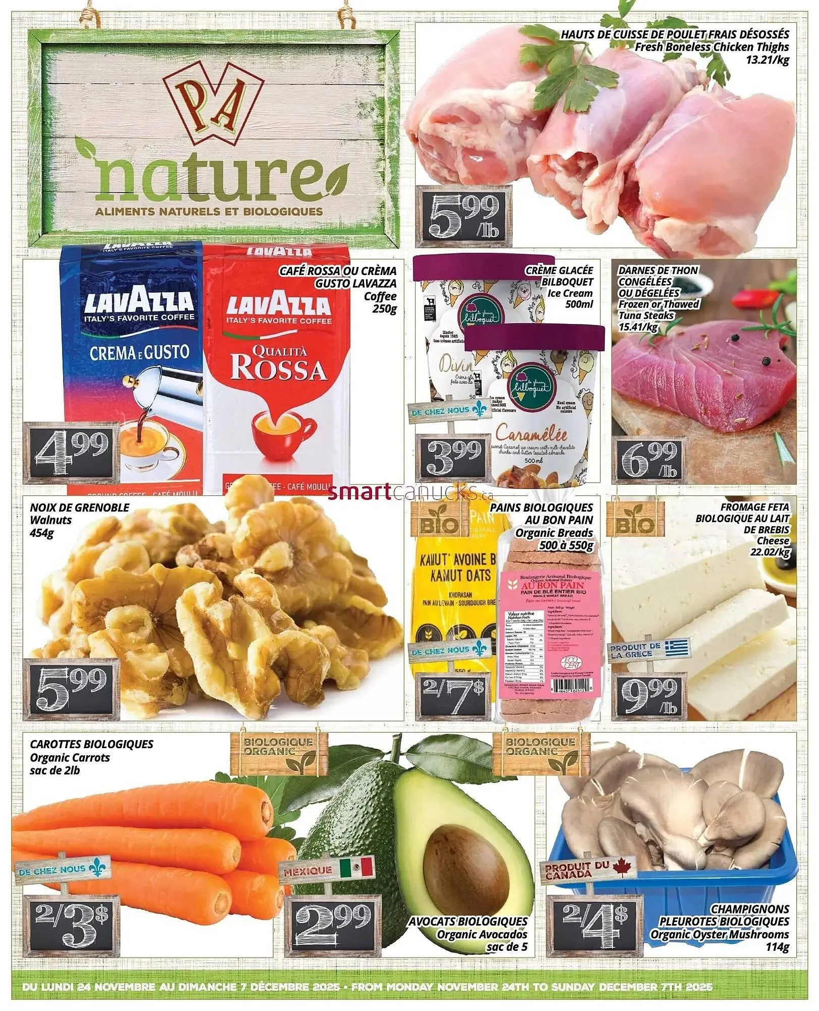 Supermarché PA flyer from November 21 to November 27 2025 - flyer page 1