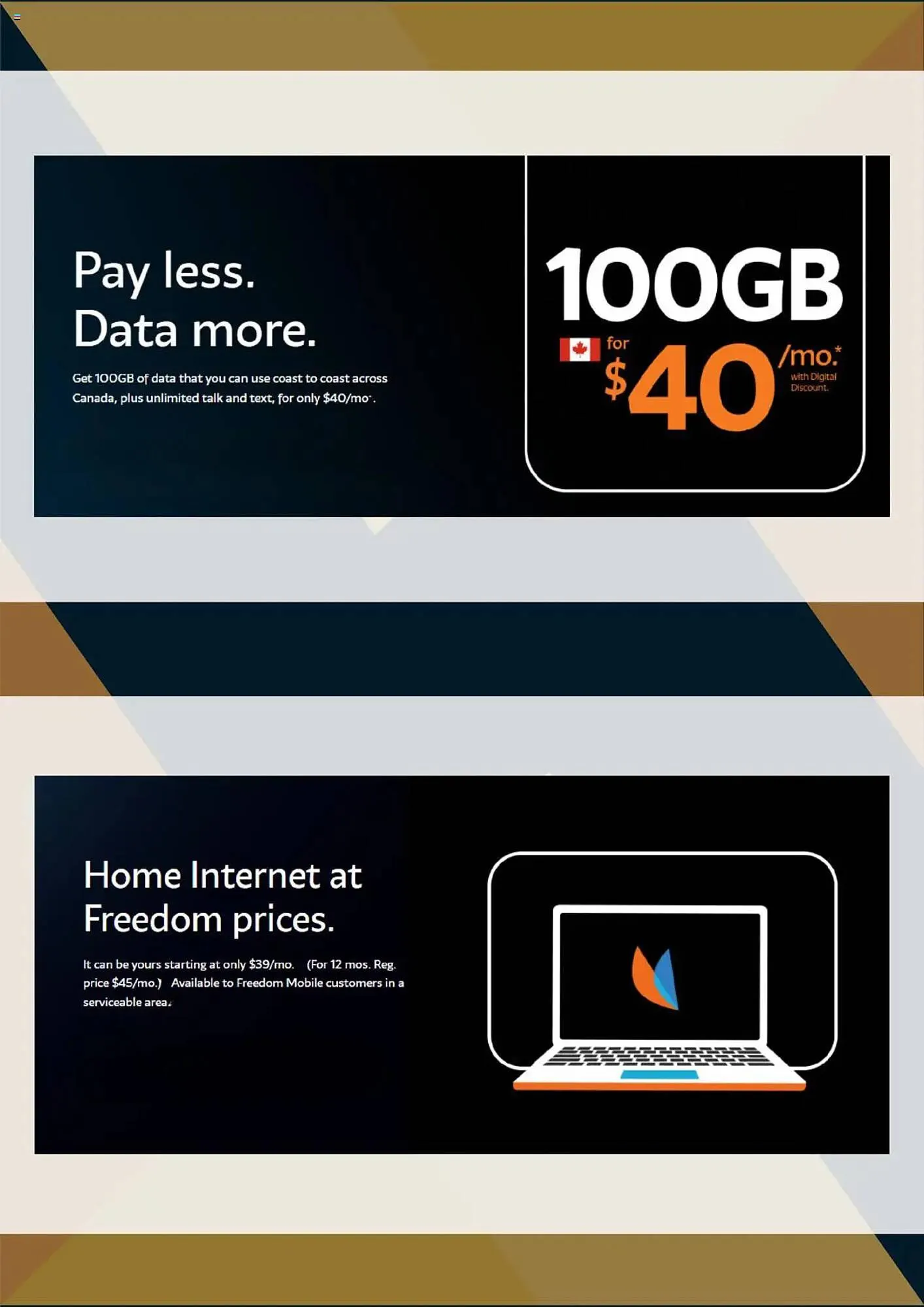 Freedom Mobile flyer from April 18 to May 22 2025 - flyer page 4