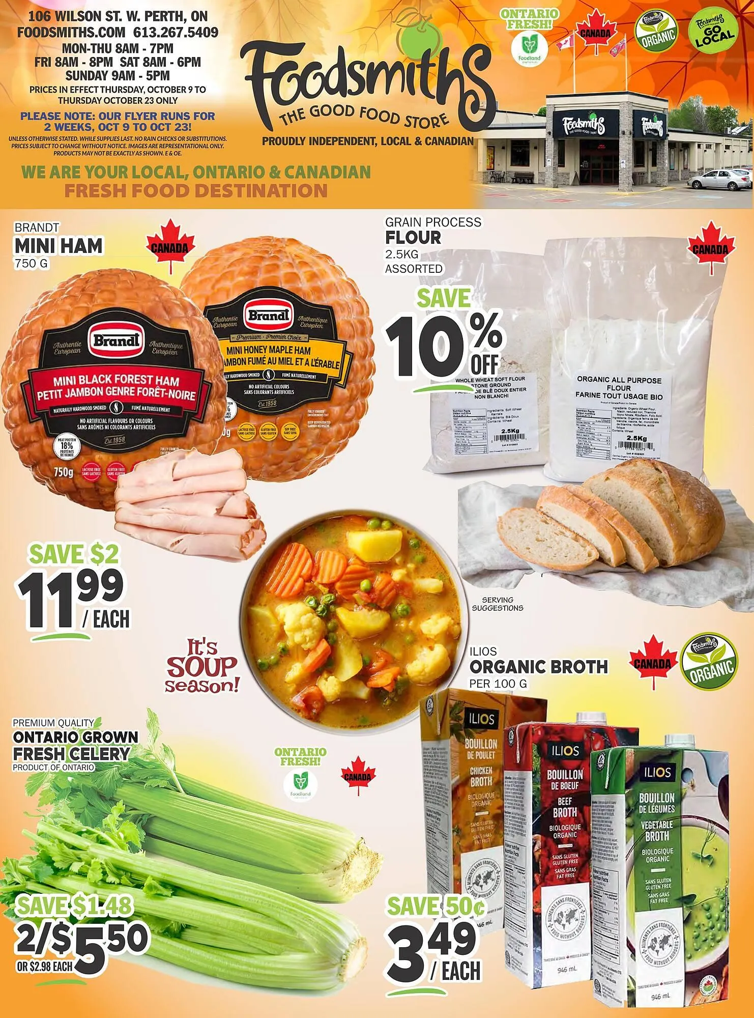 Foodsmiths flyer from October 16 to October 22 2025 - flyer page 1
