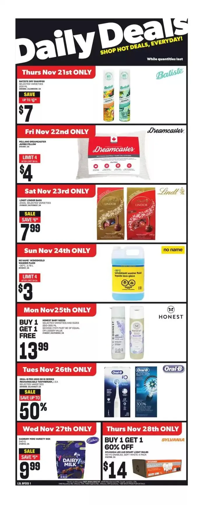 Exclusive deals for our customers from November 21 to November 27 2024 - flyer page 8