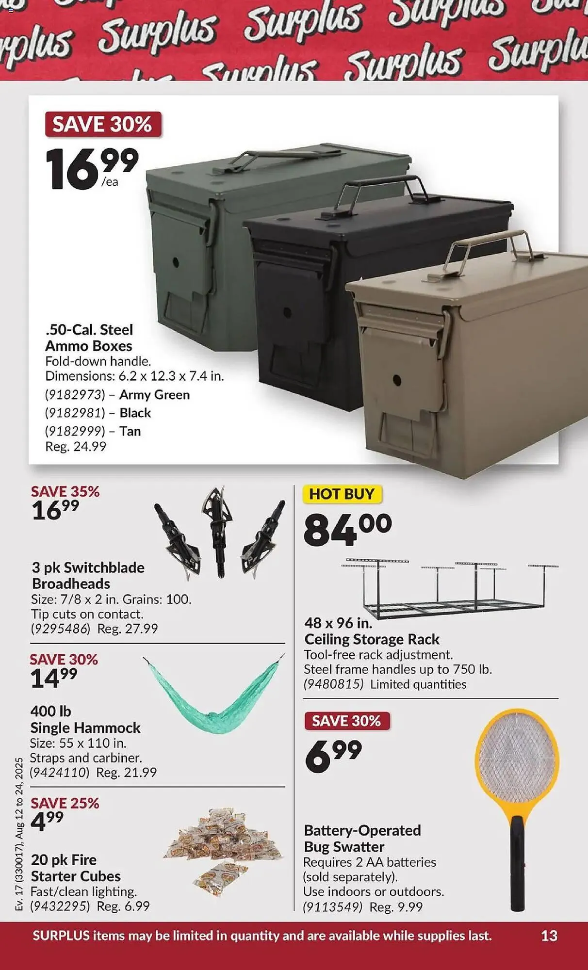 Princess Auto flyer from August 12 to August 25 2025 - flyer page 17