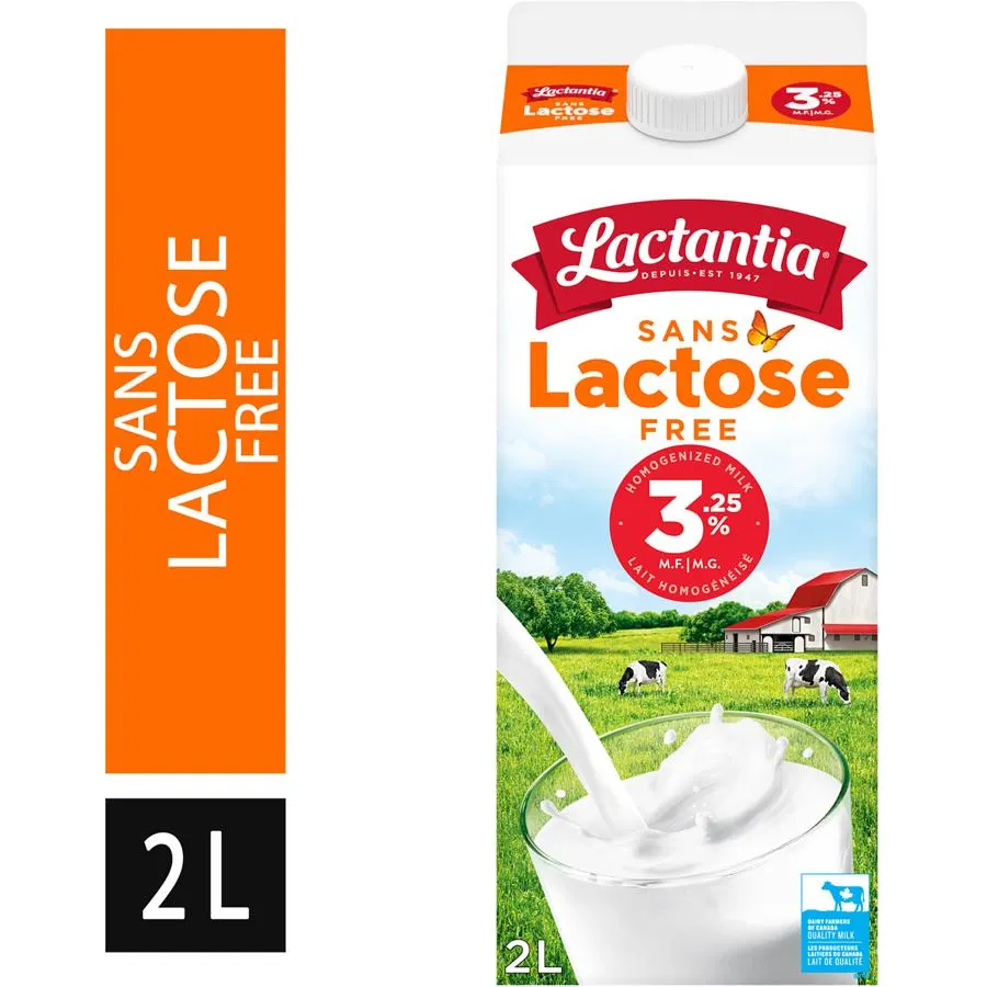 Lait Sans Lactose 3.25% Homogénéisé