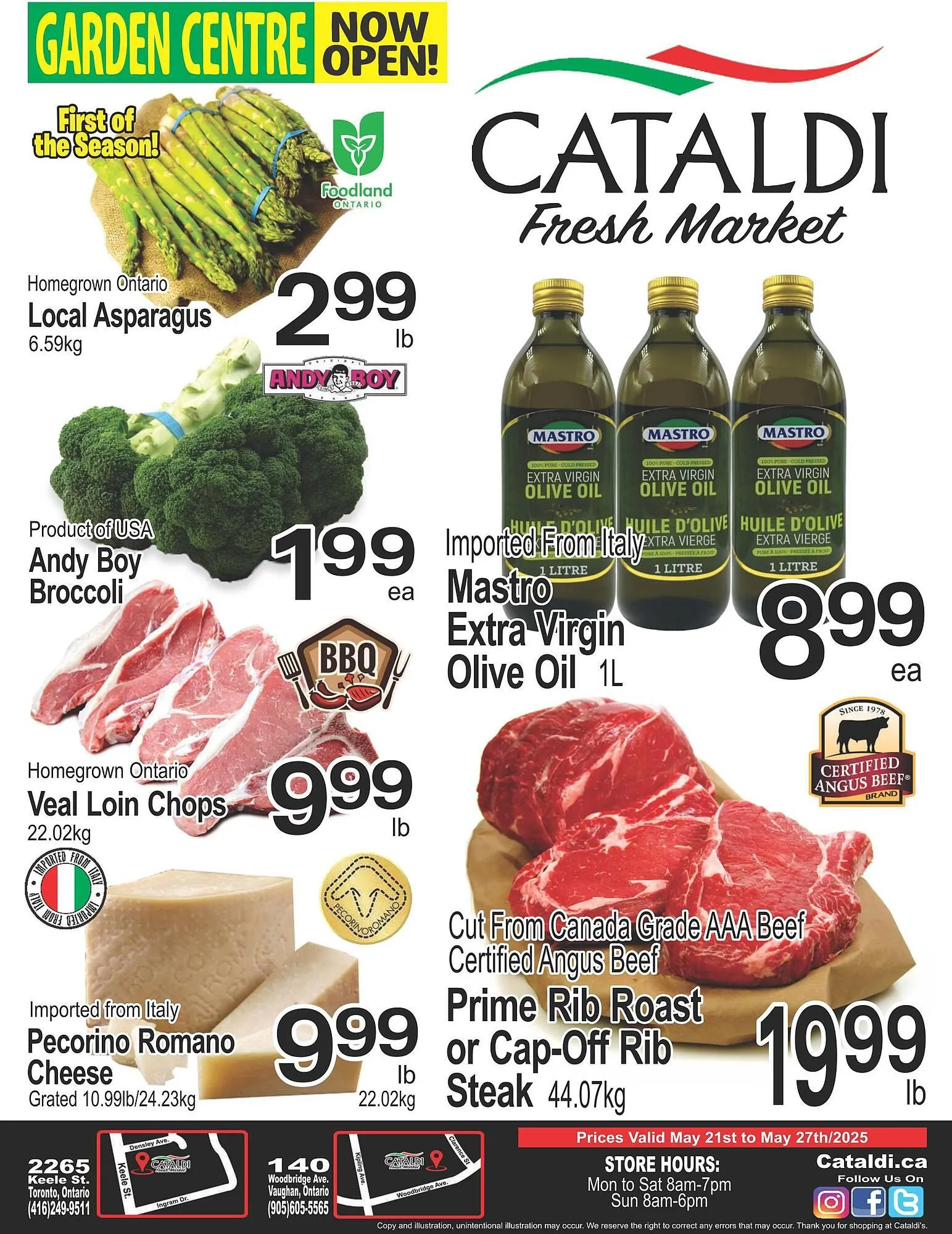 Cataldi Fresh Market flyer from May 21 to May 28 2025 - flyer page 1