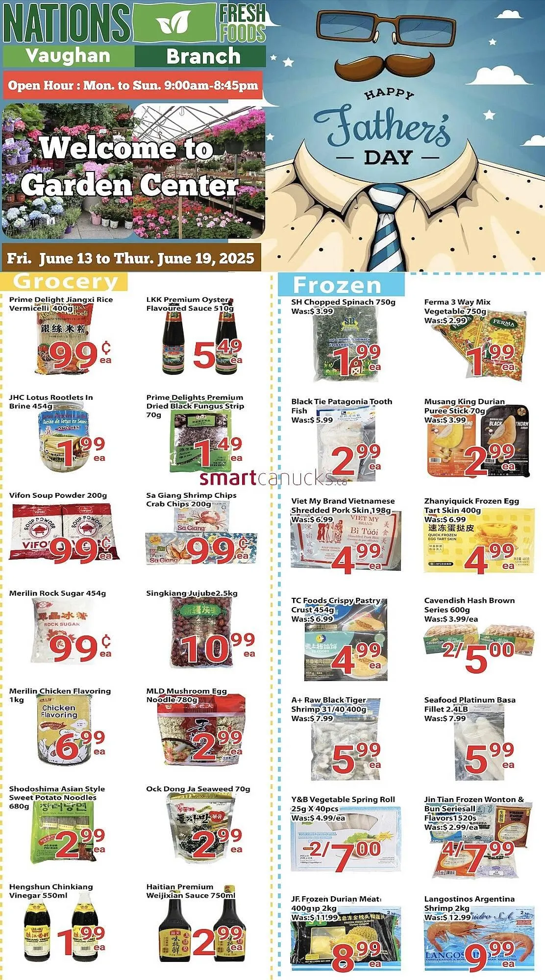 Nations Fresh Foods flyer from June 13 to June 19 2025 - flyer page 1