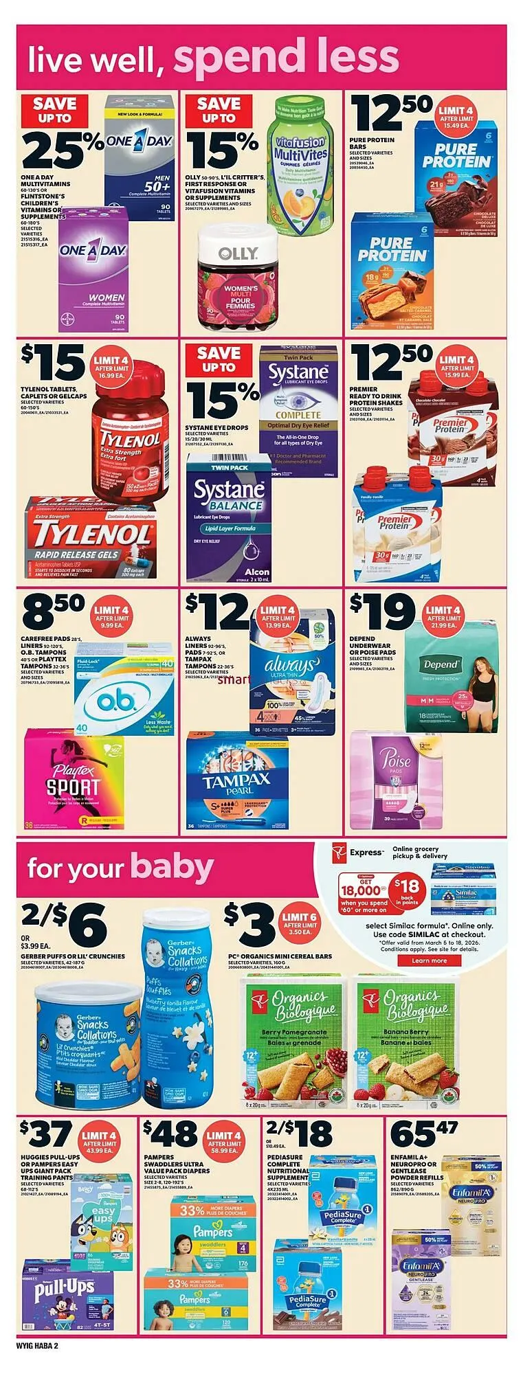 Loblaws flyer from March 12 to March 18 2026 - flyer page 14