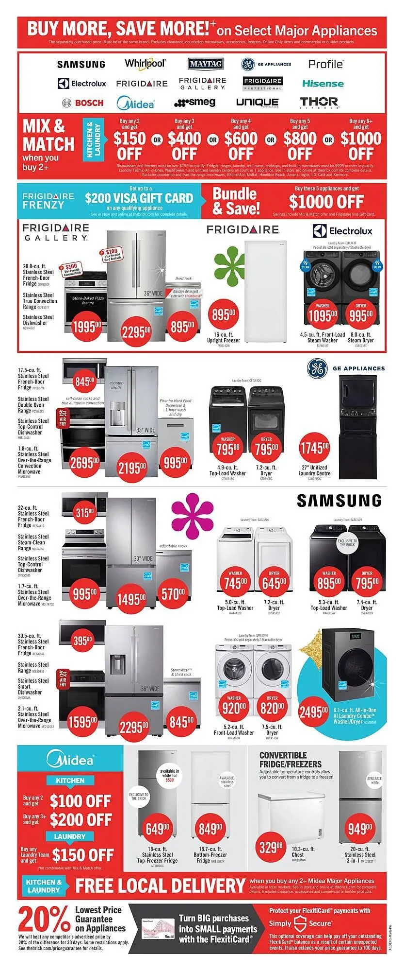 The Brick flyer from March 6 to March 9 2026 - flyer page 16