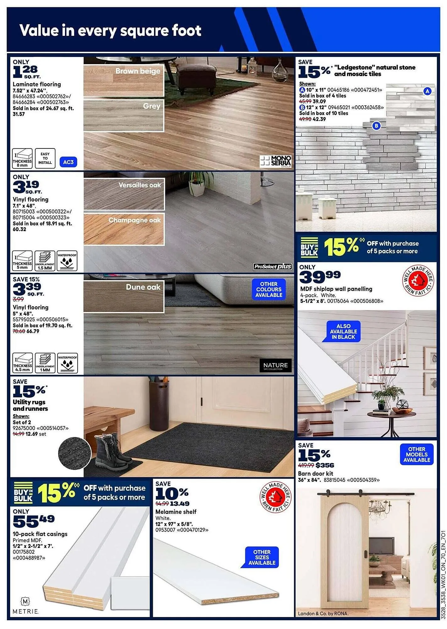 RONA flyer from January 30 to February 6 2026 - flyer page 6