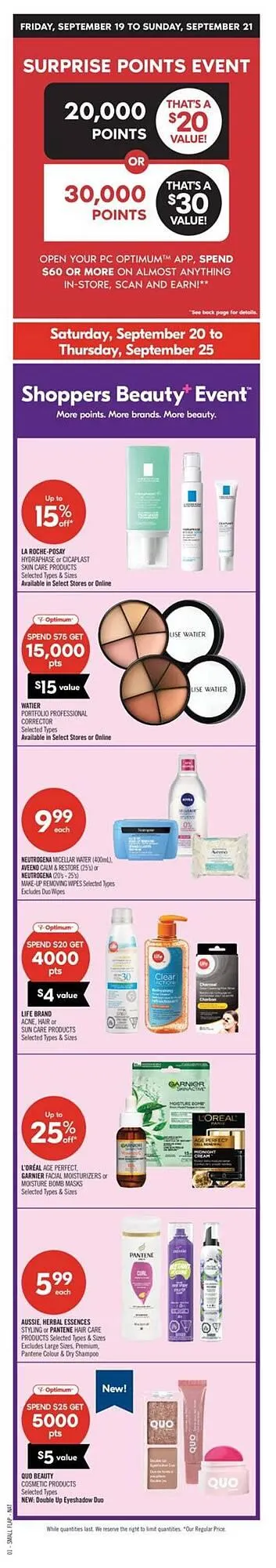 Shoppers Drug Mart flyer from September 18 to September 22 2025 - flyer page 2