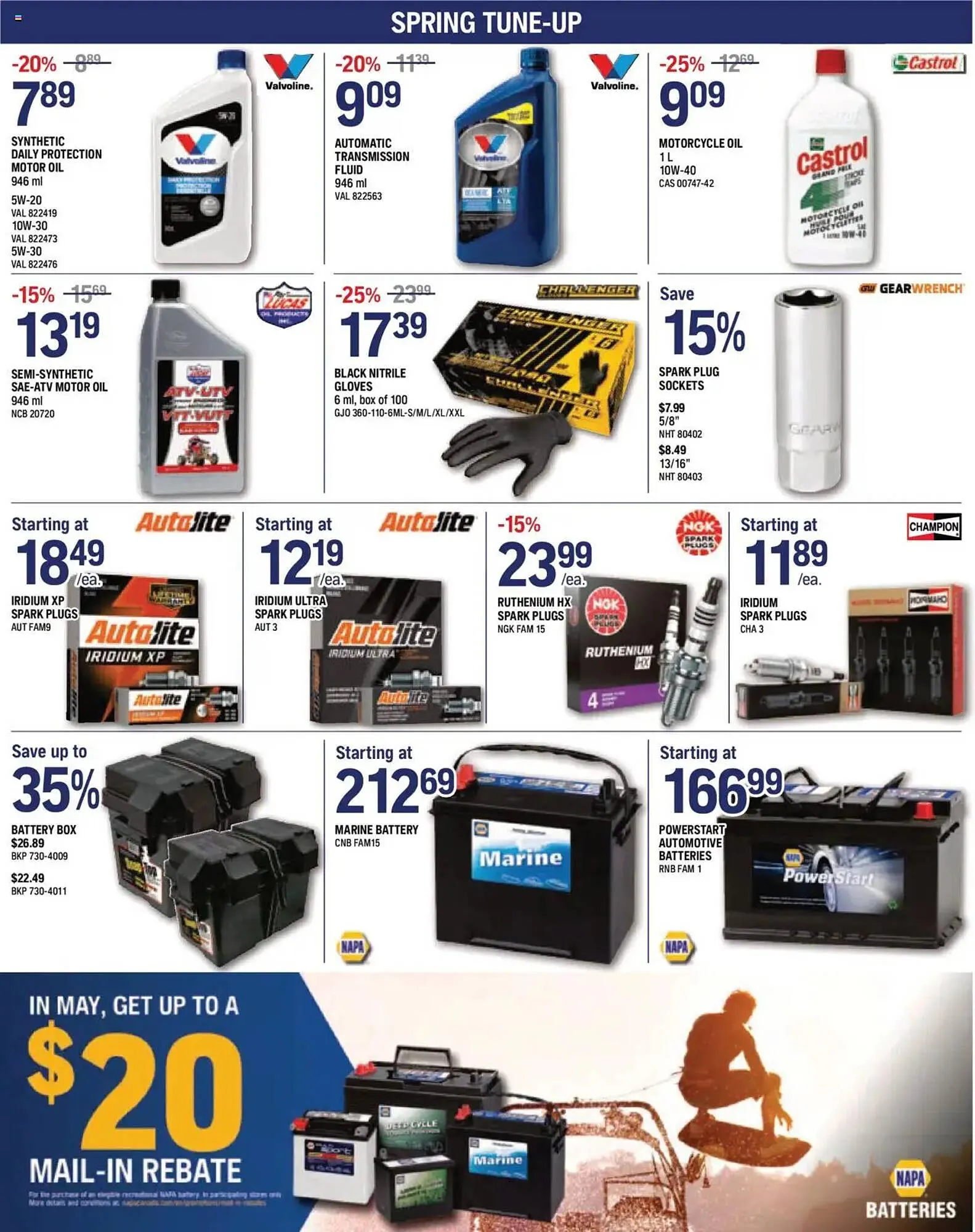 NAPA Auto Parts flyer from May 1 to May 31 2025 - flyer page 4