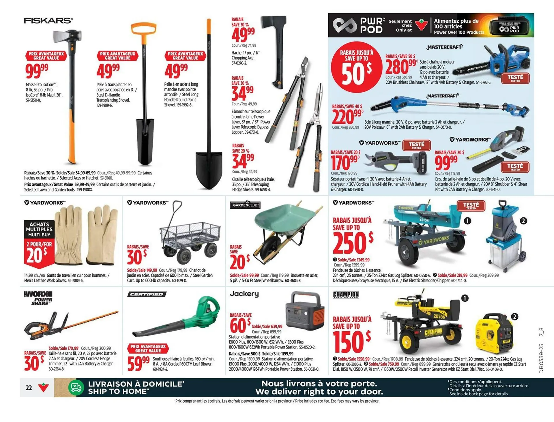 Canadian Tire flyer from September 18 to September 25 2025 - flyer page 22