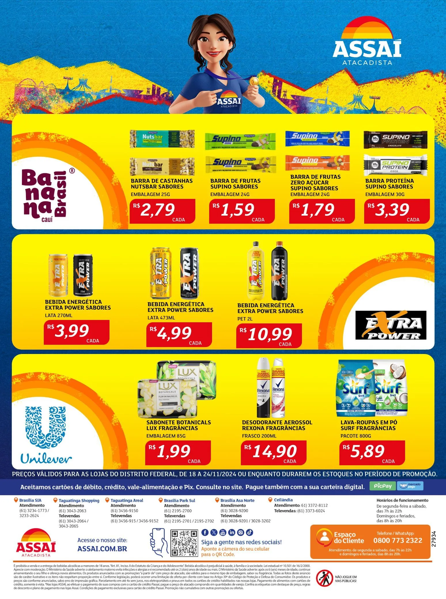 Encarte de Catálogo: Assaí Atacadista 18 de novembro até 24 de novembro 2024 - Pagina 2