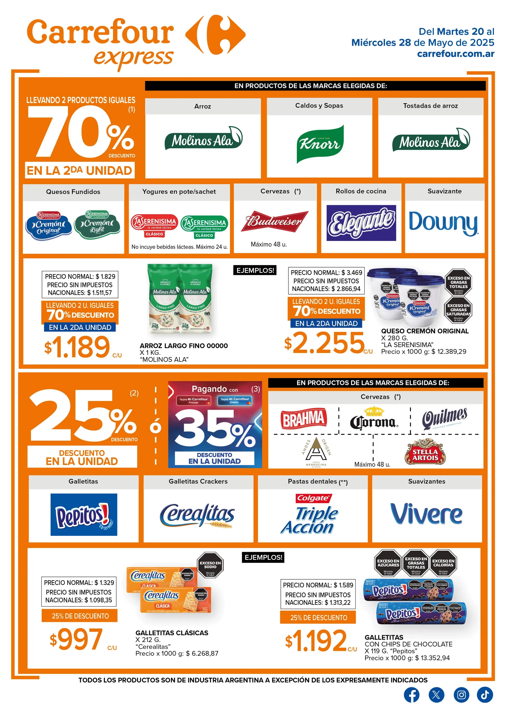 Ofertas de Ofertas 20 de mayo al 28 de mayo 2025 - Página  del catálogo