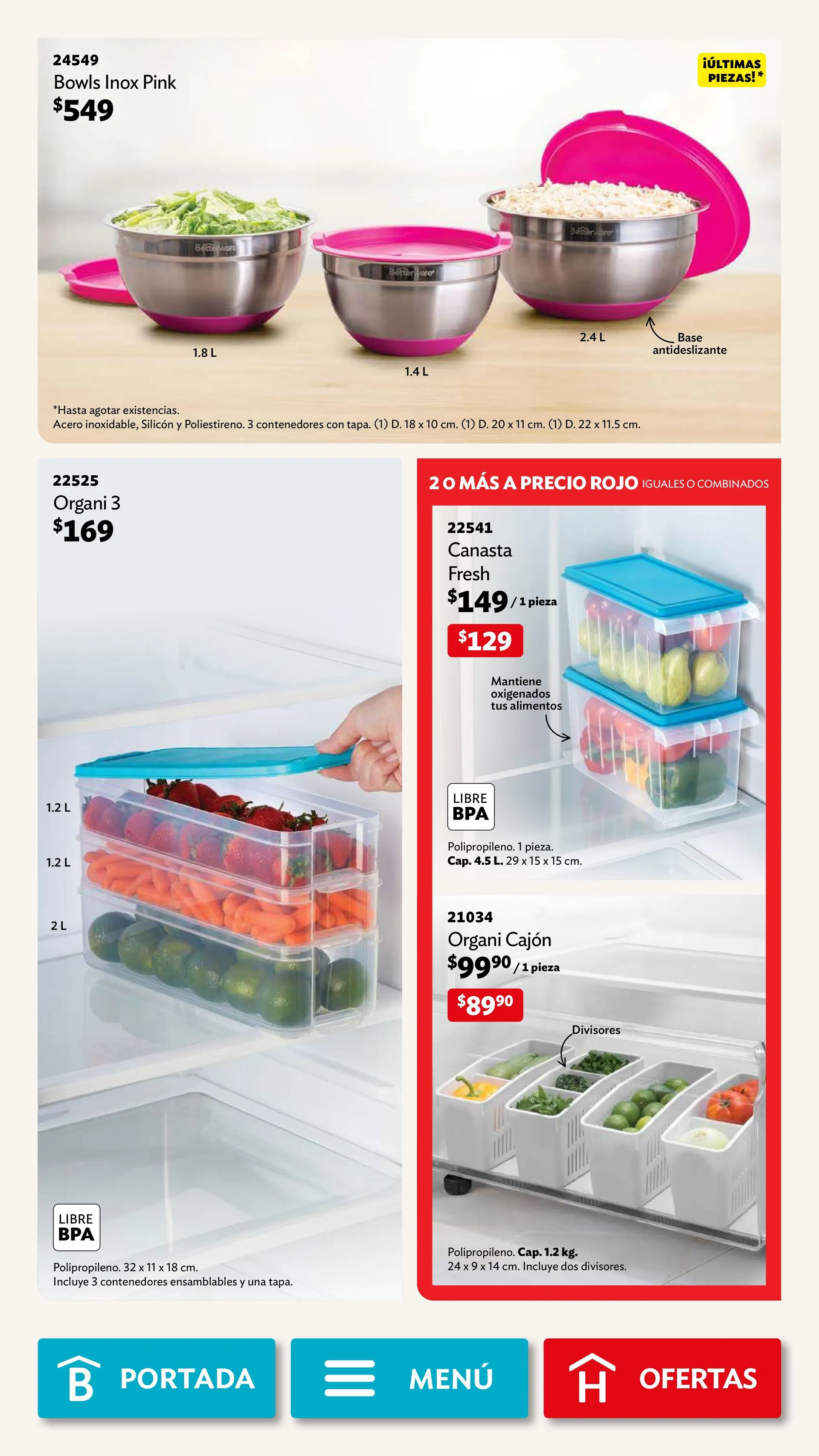 Catálogo de Catálogo BetterWare 31 de octubre al 30 de noviembre 2024 - Pagina 41