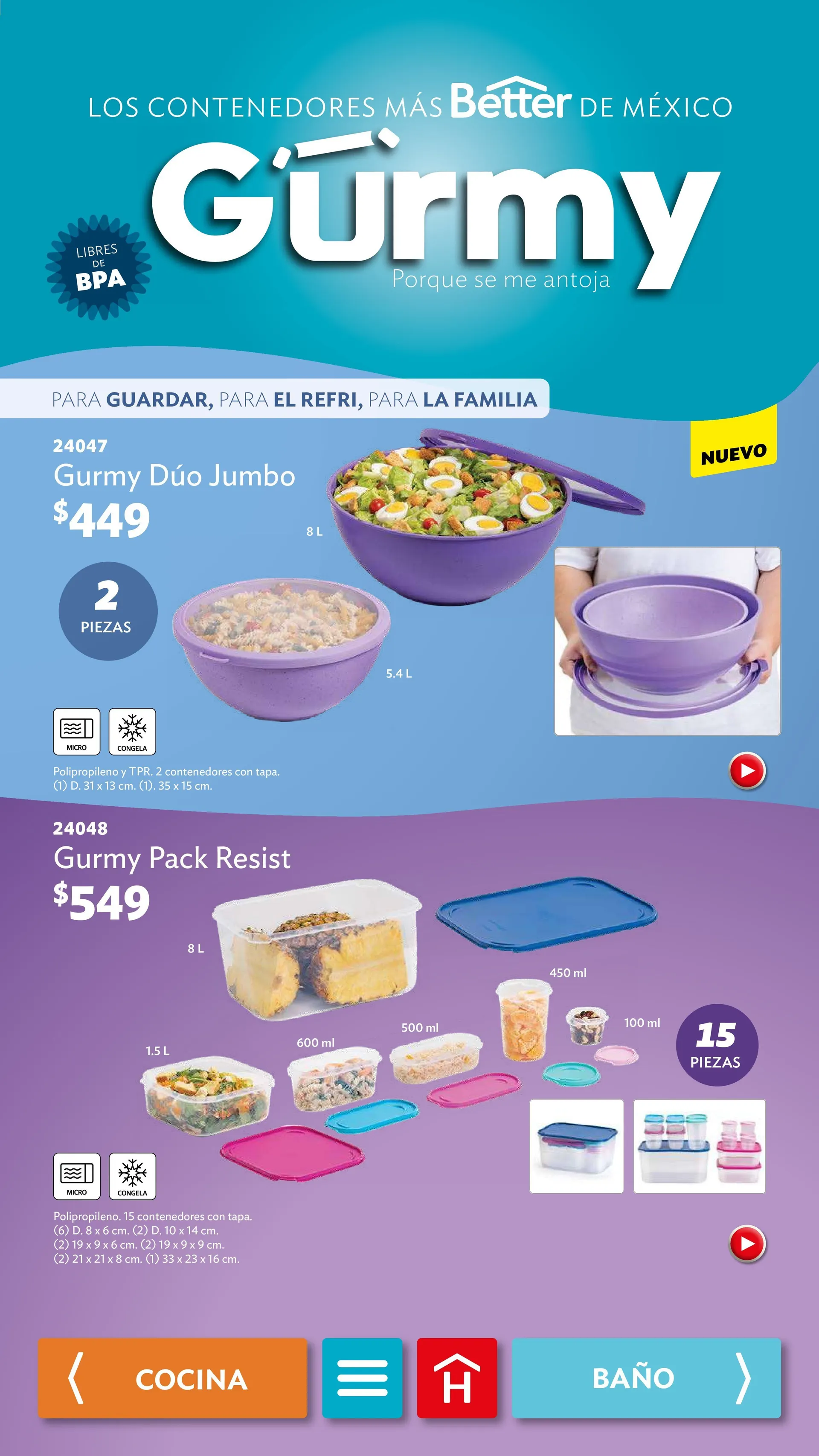 Catálogo de Catálogo BetterWare 31 de octubre al 30 de noviembre 2024 - Pagina 18