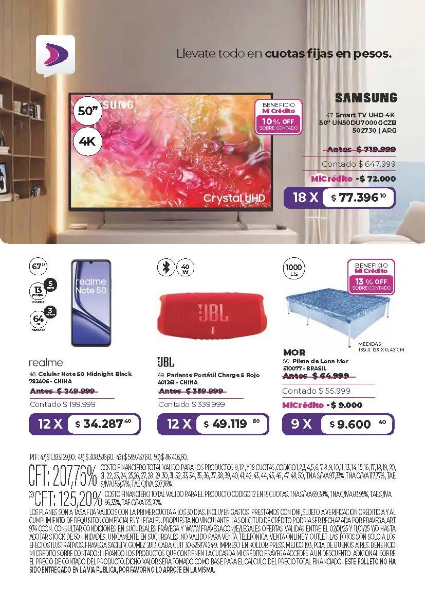 Ofertas de Fràvega Ofertas especiales 2 de enero al 11 de enero 2025 - Página 8 del catálogo