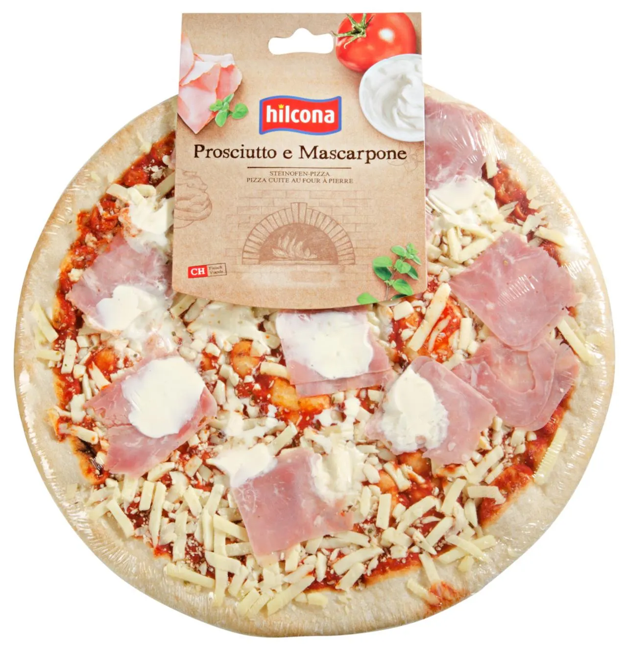 Pizza Prosciutto Mascarpone Hilcona 405g