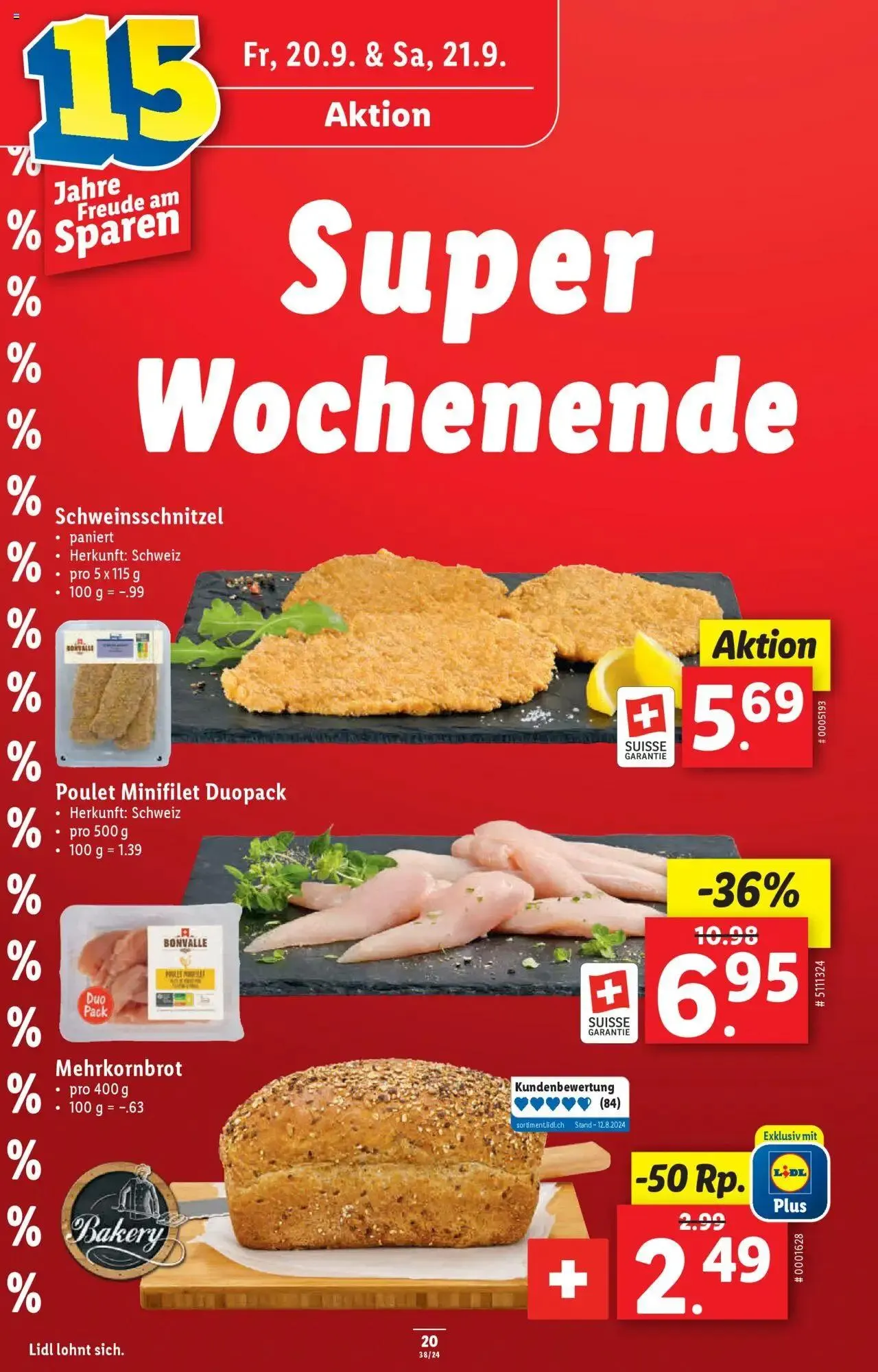Lidl Aktionen von 19. September bis 25. September 2024 - Prospekt seite  20