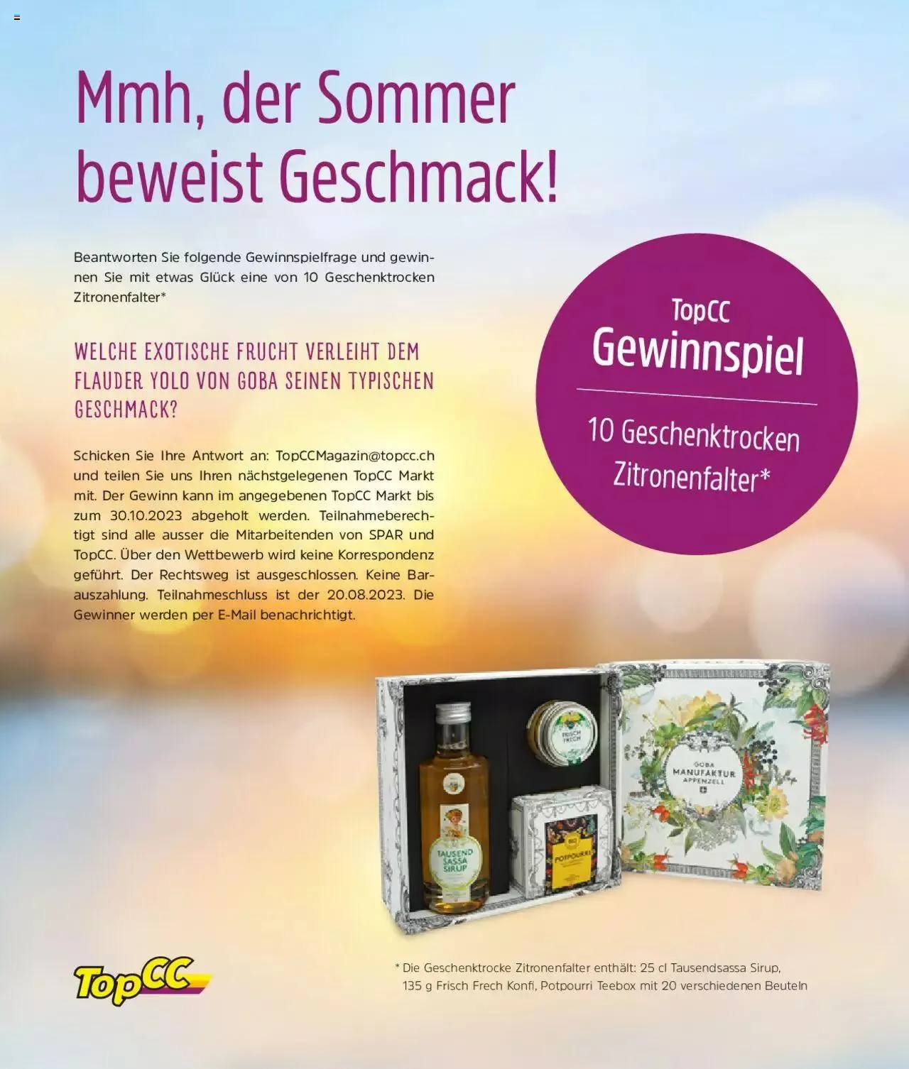 TopCC Clever und Charmant von 1. Mai bis 31. Dezember 2023 - Prospekt seite  64