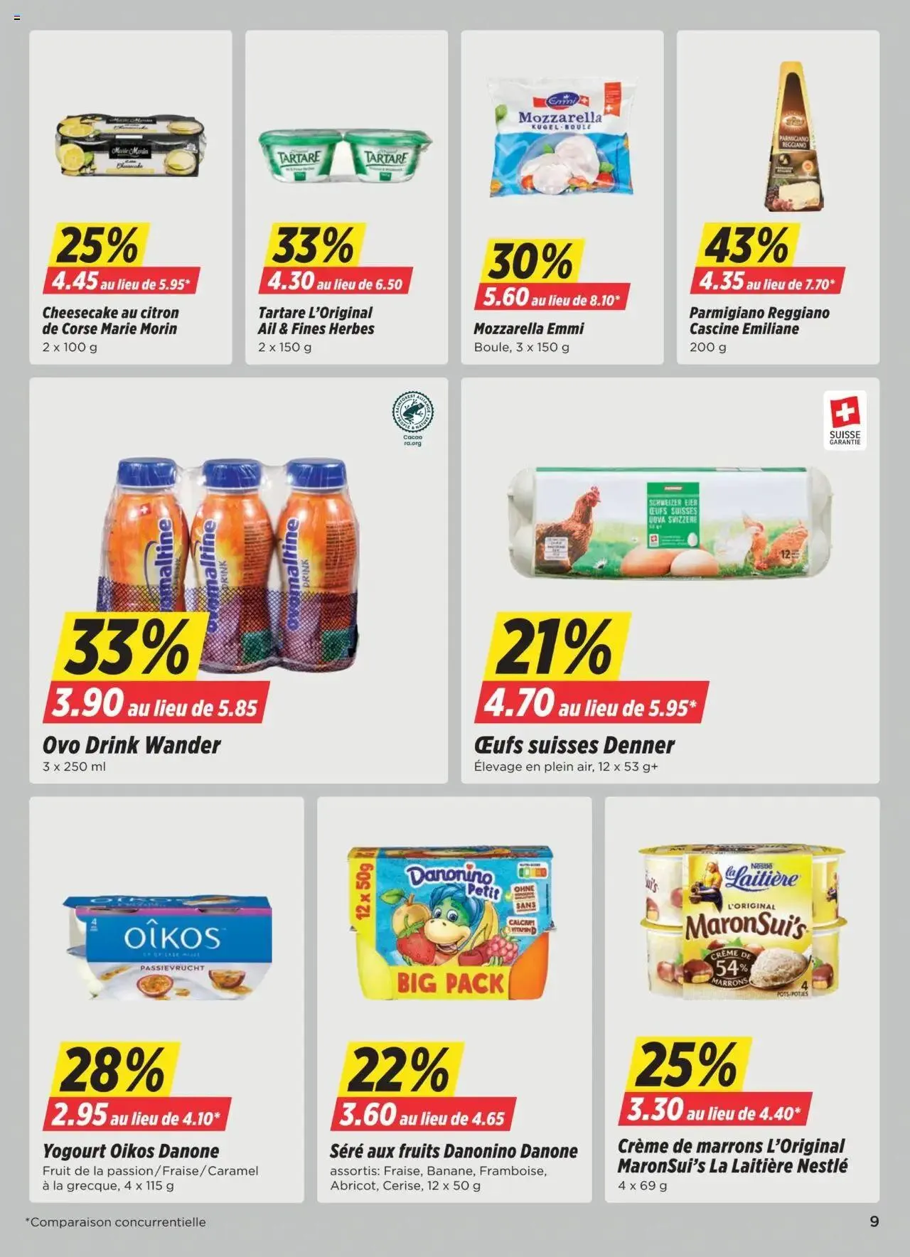 Denner Aktionen FR von 8. Oktober bis 14. Oktober 2024 - Prospekt seite  9